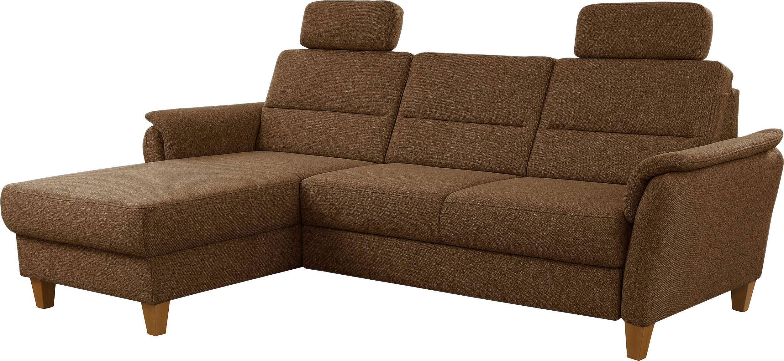 Thumbnail - Home affaire Ecksofa "Palmera L-Form, B: 244 cm" optional Bettfunktion & Bettkasten, Federkern