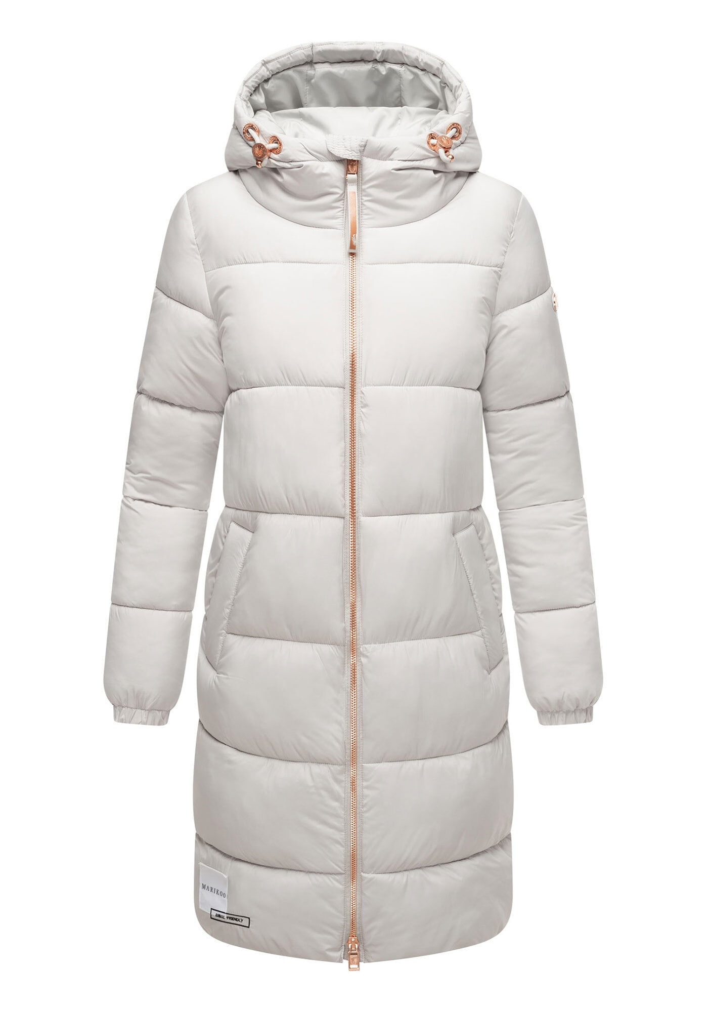 Marikoo Winterjacke »Nomadiaa«, Lange Damen Winterjacke