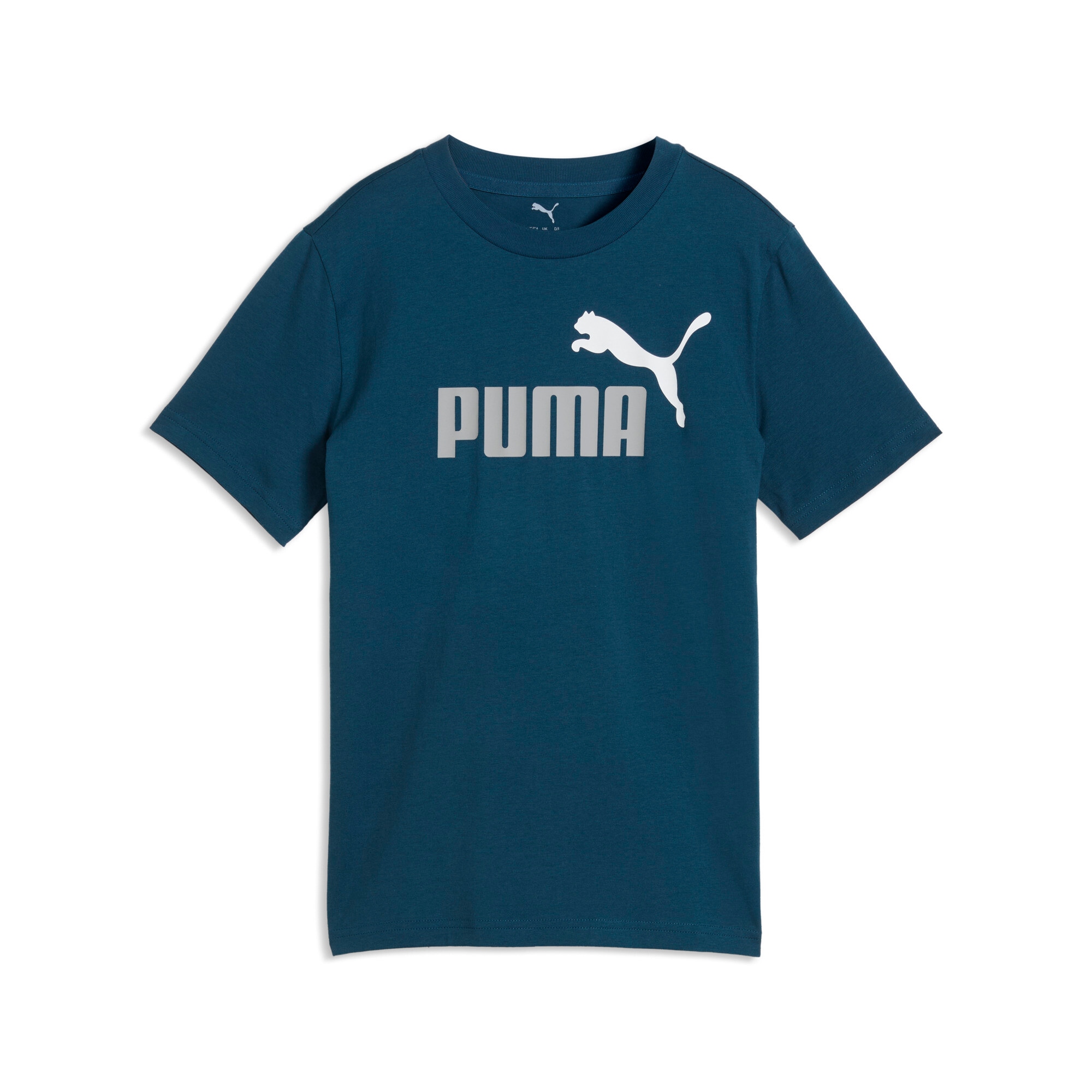 PUMA T-Shirt "ESS 2 COLOR NO1 LOGO TEE B" mit Rundhalsausschnitt, Kurzarm, ohne Kapuze