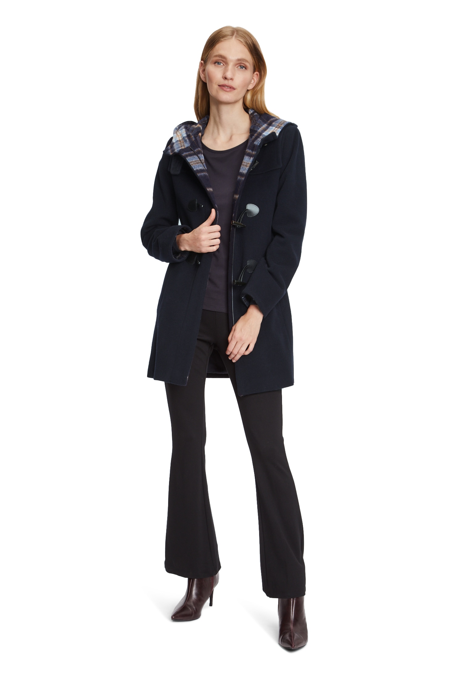 Gil Bret Outdoorjacke »Gil Bret Dufflecoat mit Kapuze«, mit Kapuze