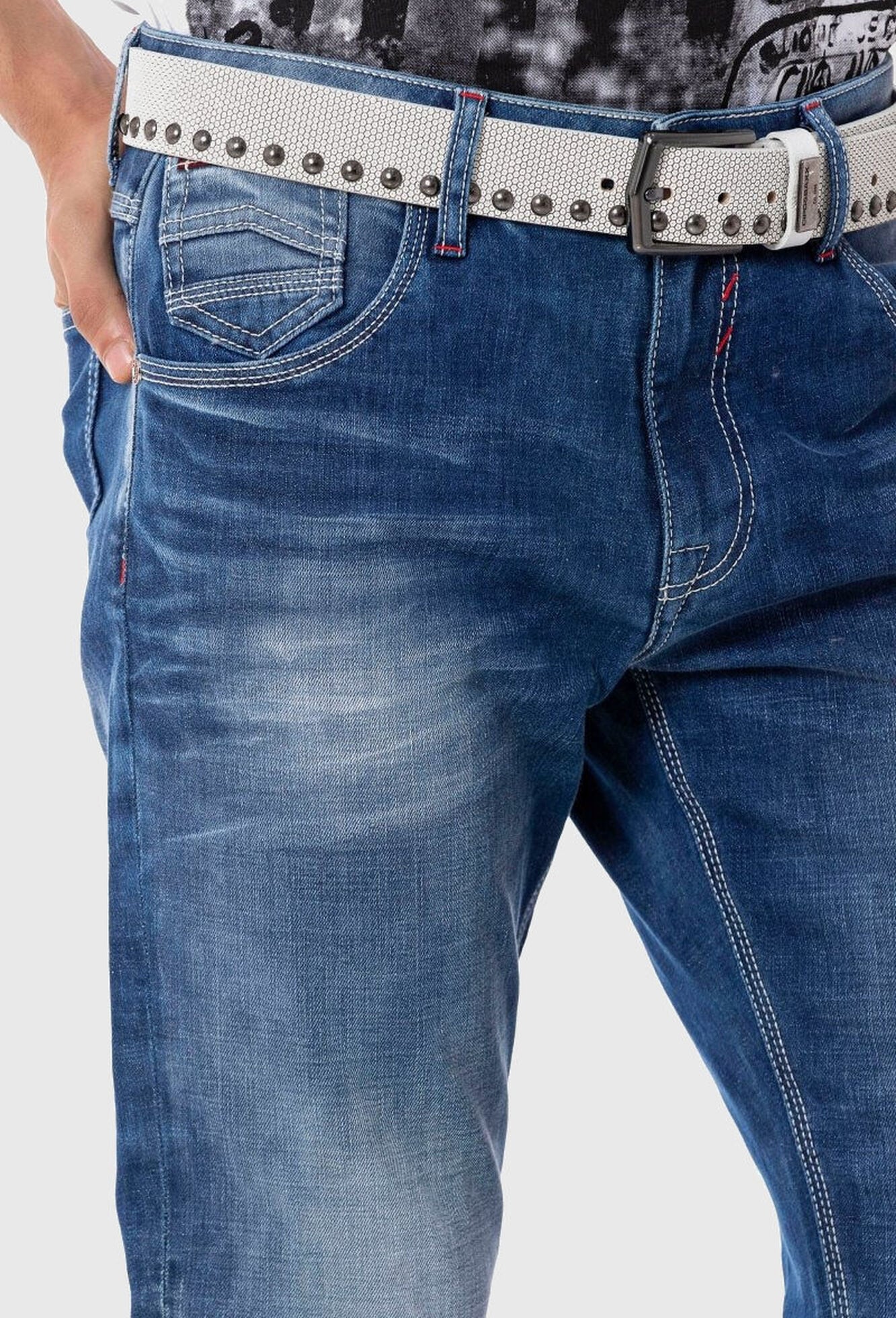 Cipo & Baxx Slim-fit-Jeans »Cipo & Baxx Jeans« in Slim-Fit