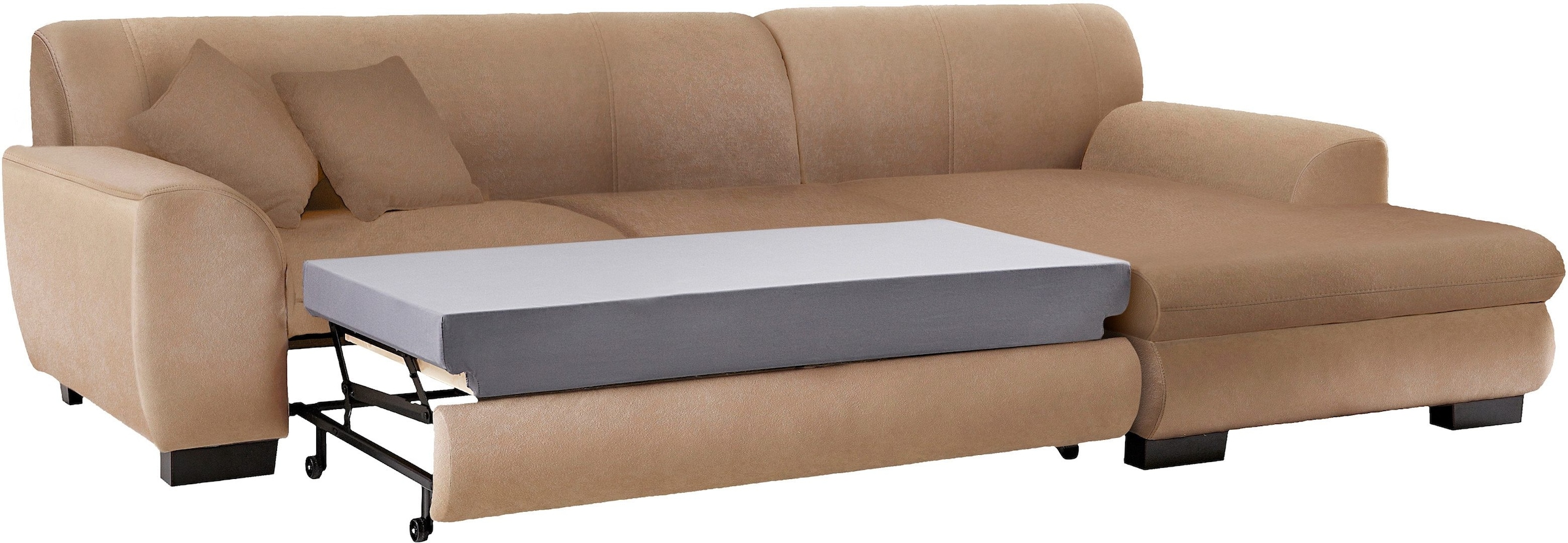Home affaire Ecksofa »Nika L-Form«, wahlweise mit Bettfunktion, auch in Cord