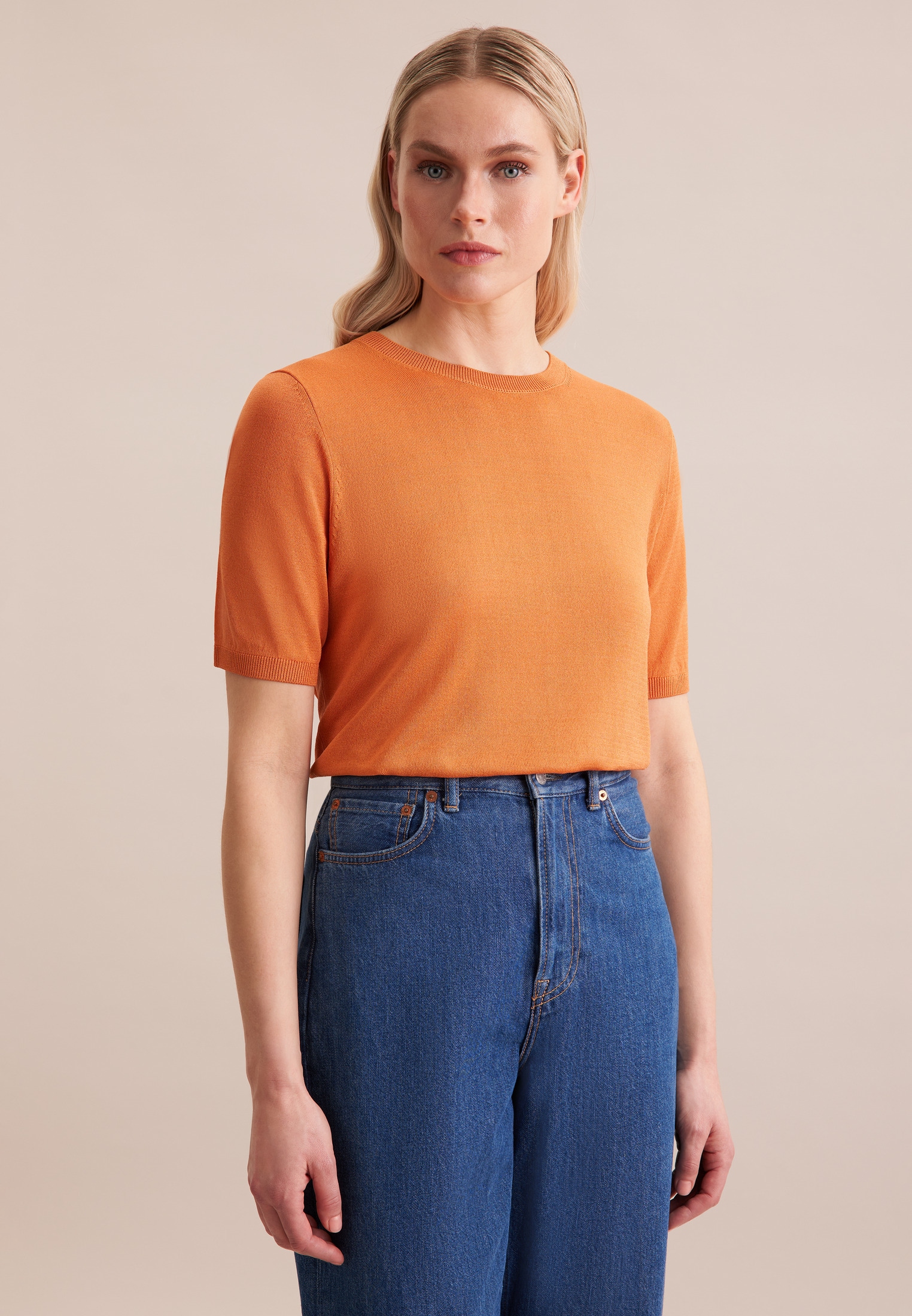 seidensticker Strickpullover "Schwarze Rose" 1/2 Rundhals günstig online kaufen