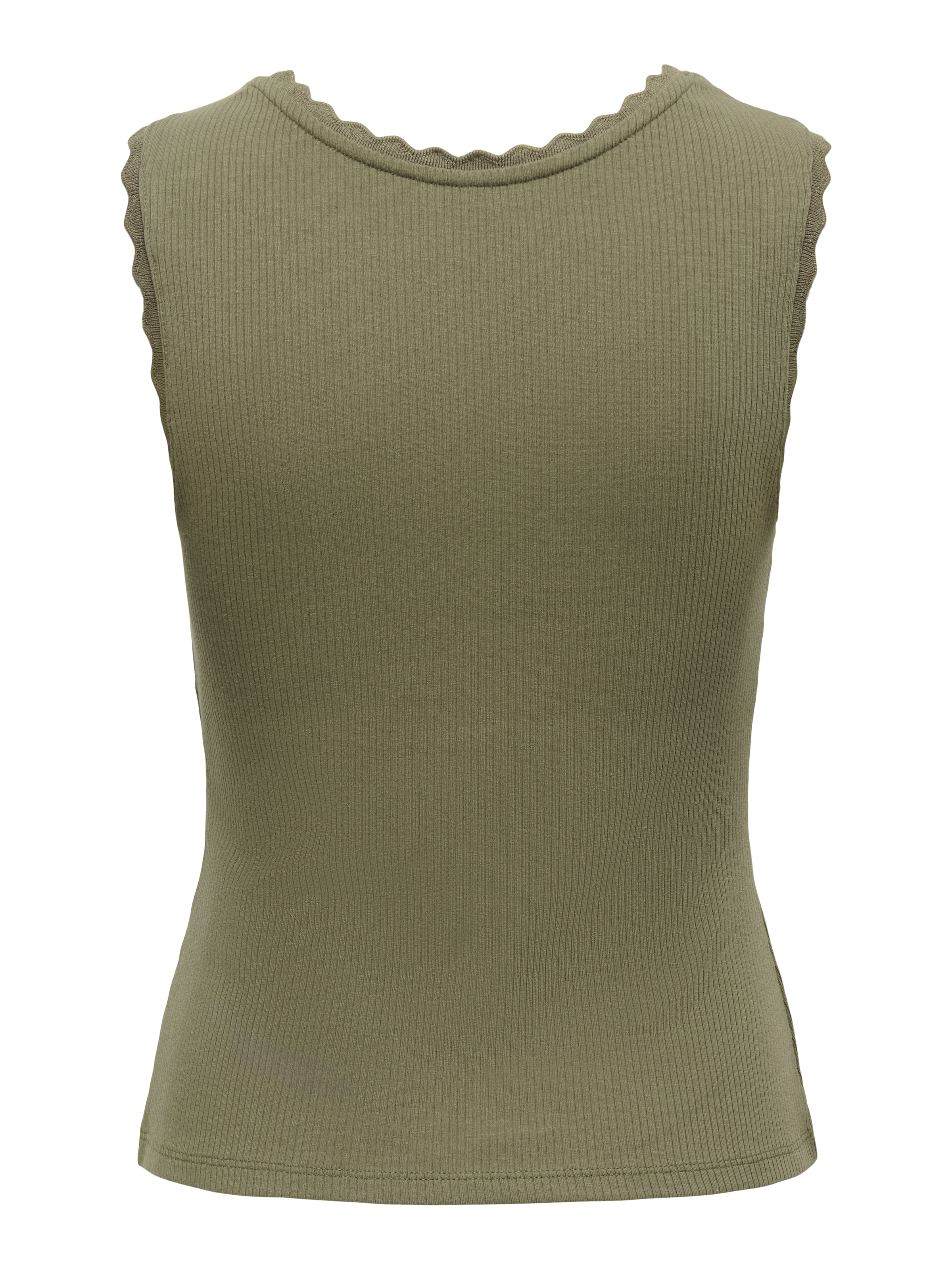 ONLY Tanktop »ONLLUNI S/L TANK TOP CS JRS« Baumwollmischung, regular fit, Rundhals