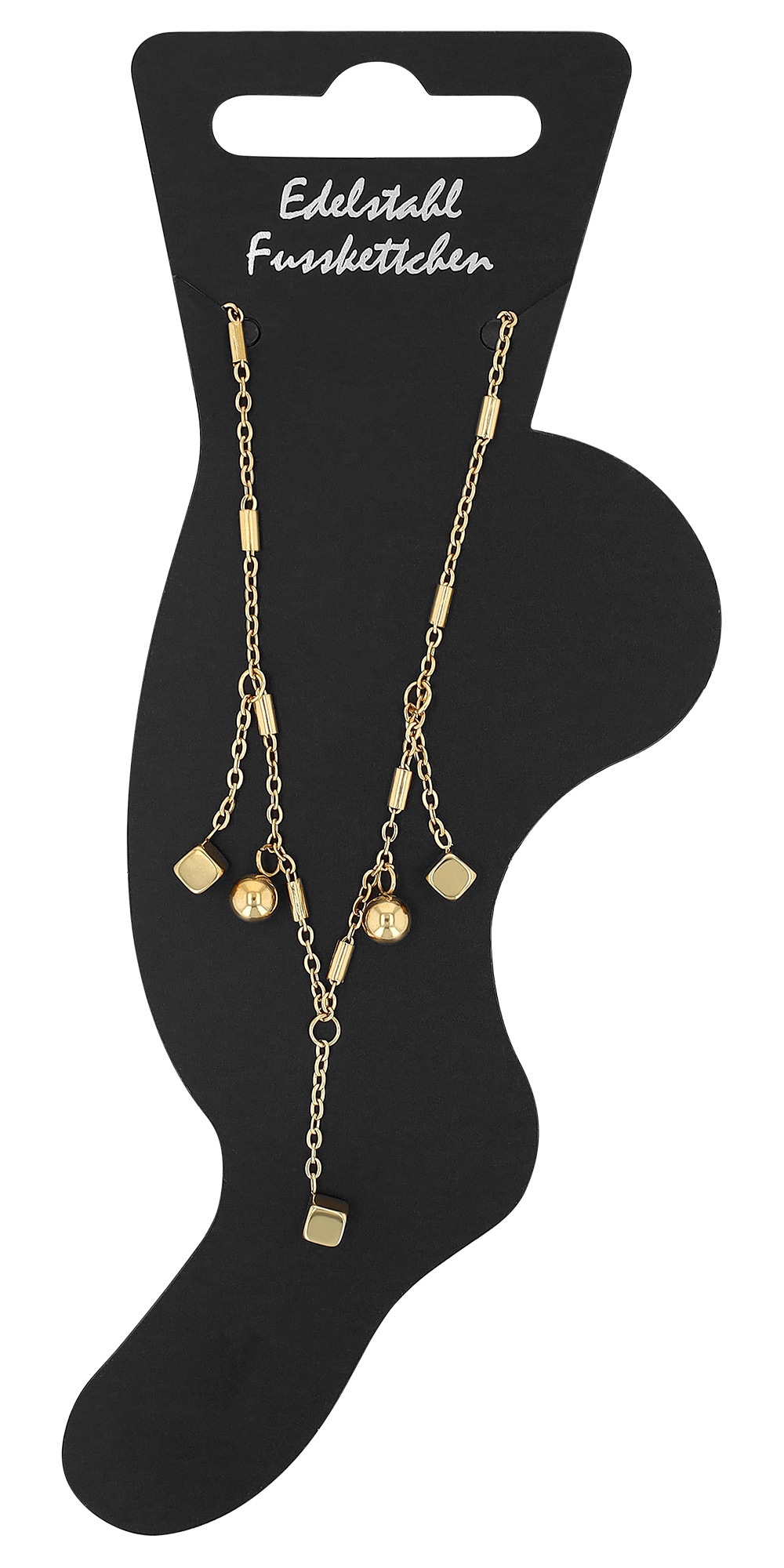 Adelia´s Fußkette »Damen Fußkettchen – aus Edelstahl« Perfekt als Geschenk zum Muttertag