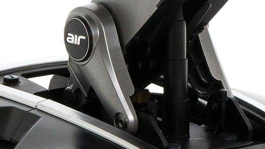 mobilis Elektrorollstuhl »M45 Air, Auf Augenhöhe in Sekunden«, Rollstuhl mit elektr. Hubfunktion und Licht, Fußbrett hochklappbar