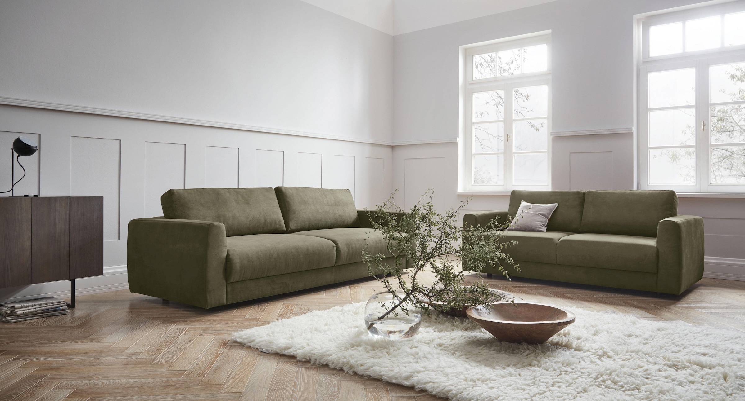 andas 2-Sitzer »Hobro«, in 3 Bezugsqualitäten in vielen Farben, Design by Morten Georgsen