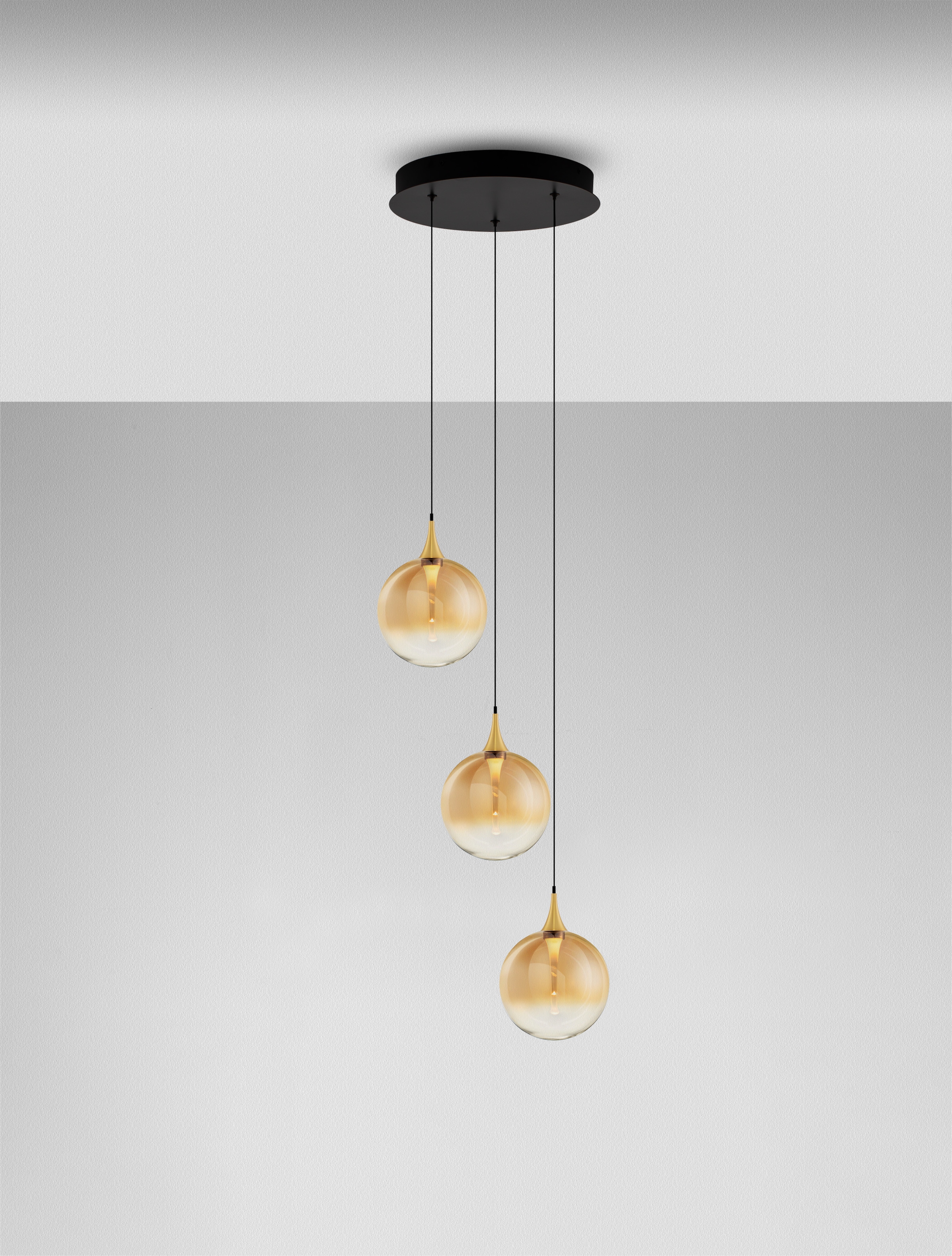 Nova Luce Pendelleuchte »ORENDA«, 3 flammig