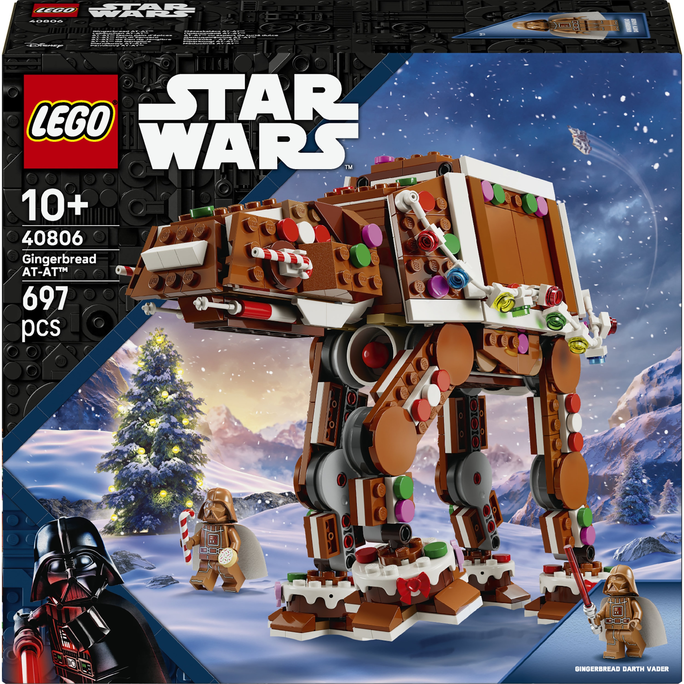 LEGO® Konstruktionsspielsteine »Lebkuchen AT-AT™ (40806), LEGO Star Wars™« Made in Europe