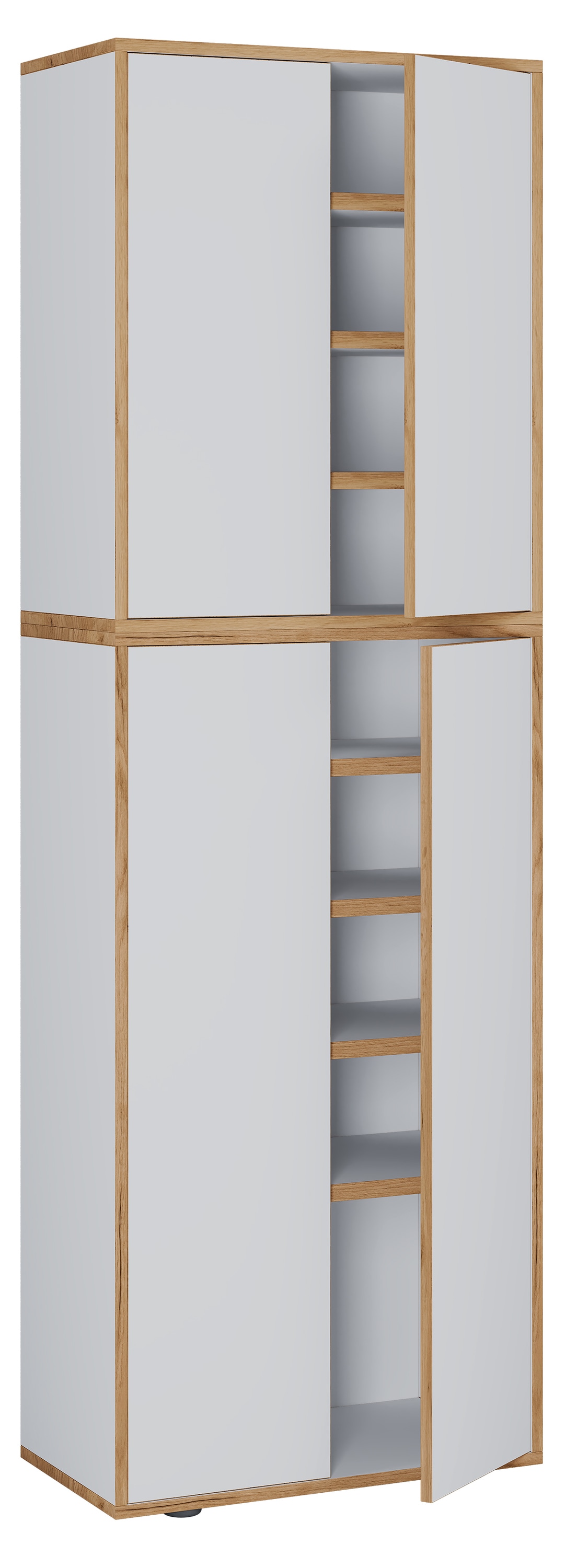 VCM Schuhschrank »XL Holz Großer Schuhschrank Schuhkommode Salia B60«