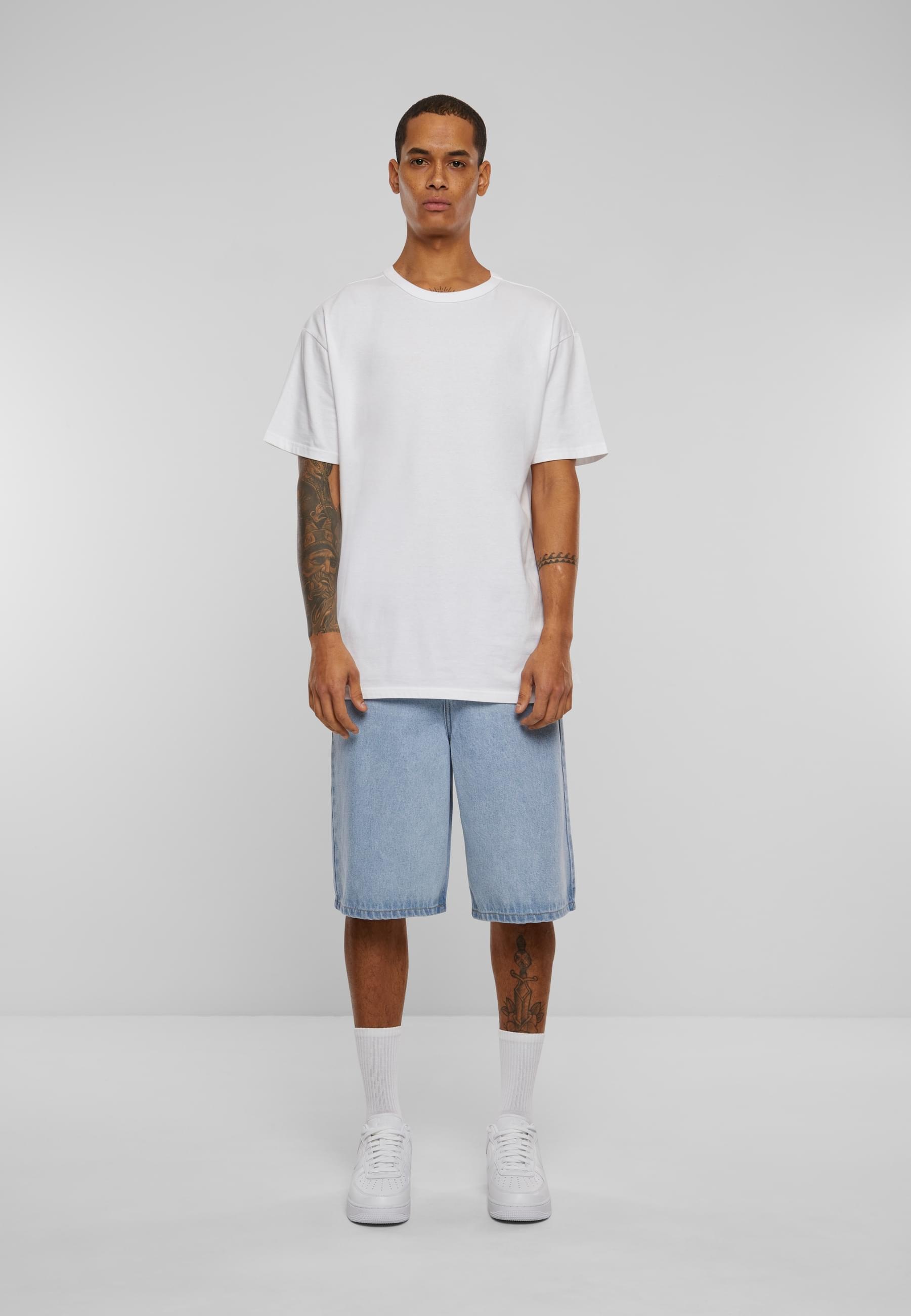 URBAN CLASSICS Shorts »Urban Classics Herren 90's Heavy Denim Shorts«, (1 tlg.)