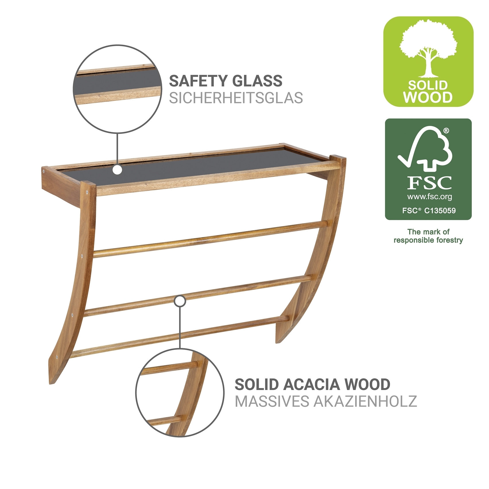 WENKO Wandregal »Fondi«