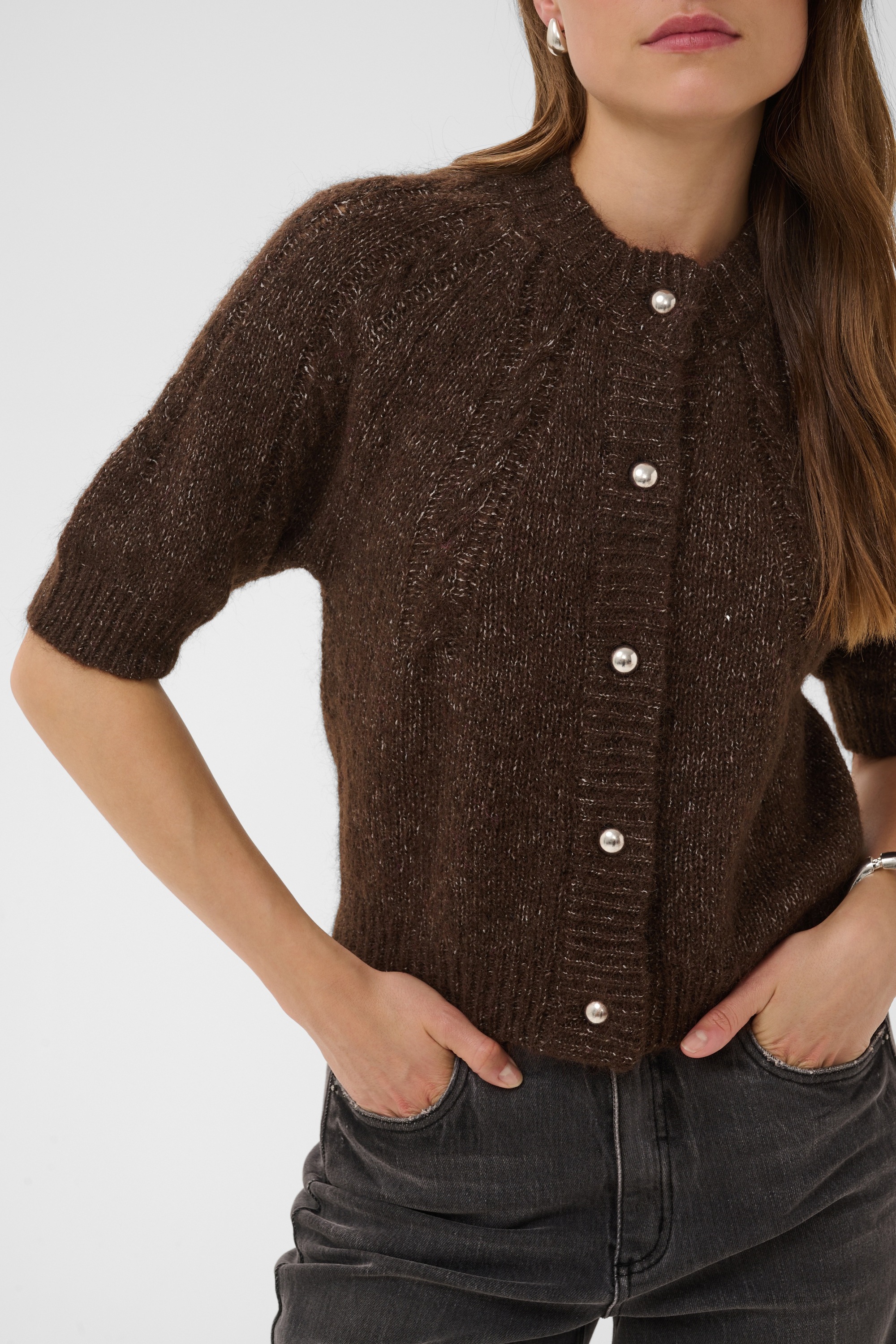 KAFFE Strickjacke »Damen Strickjacke KAcionia«