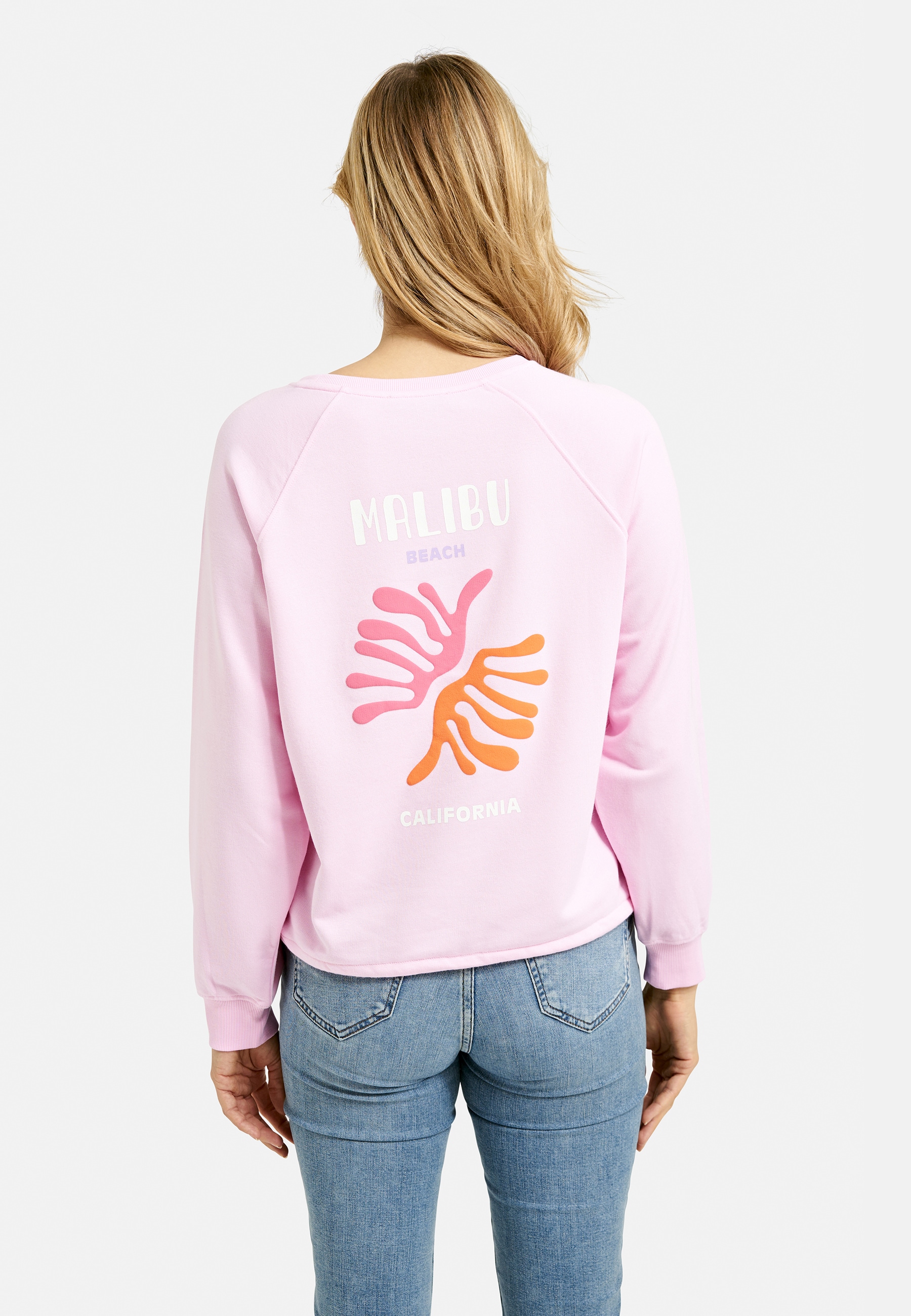 Smith & Soul Sweater, mit Bindeband im Saum