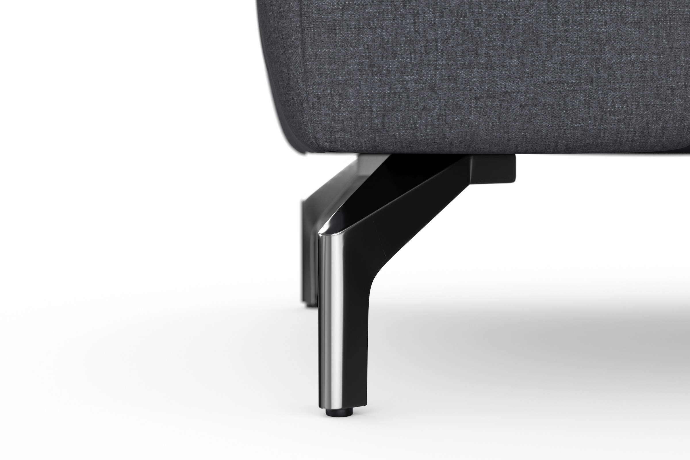 sit&more Hocker »Cool«, mit silberfarbenen Füßen