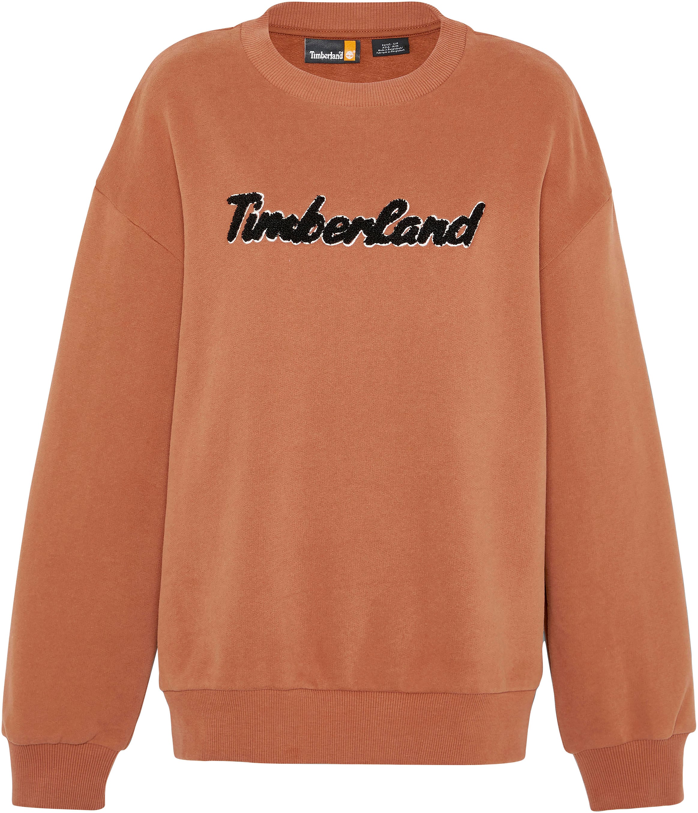 Timberland Rundhalspullover »Logo Texture Crew«