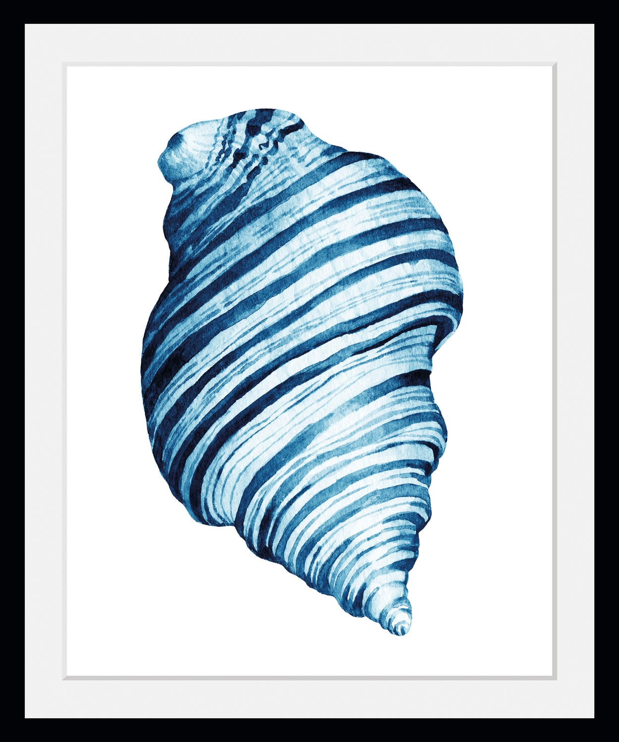 queence Bild »Lisbeth«, Meer-Wassertiere-Kunst, (1 St.), HD Premium Poster-Druck inkl. Holzrahmen