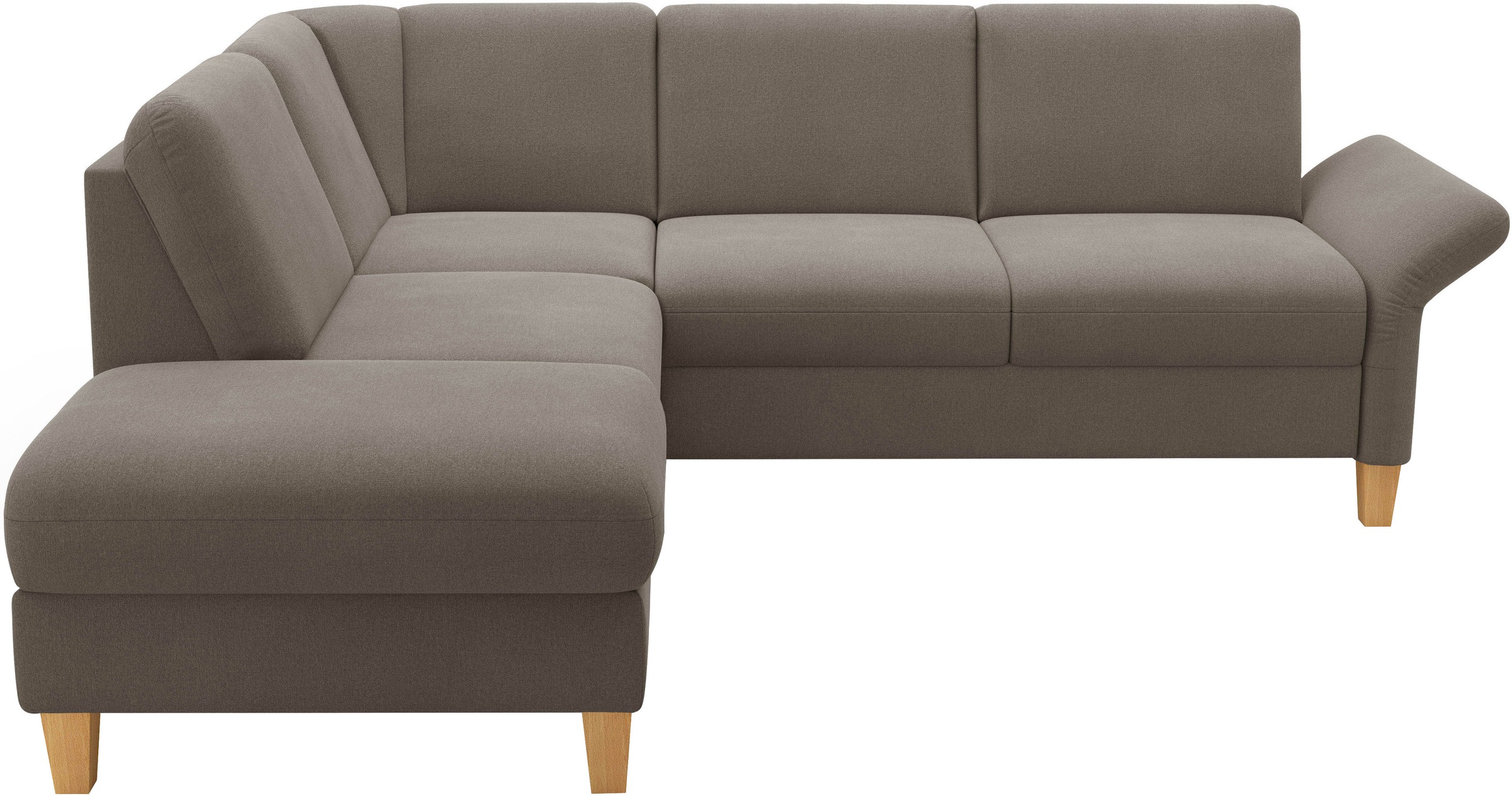 Home affaire Ecksofa "Rochelle", wahlweise mit Armlverstellung, Klappbett m günstig online kaufen
