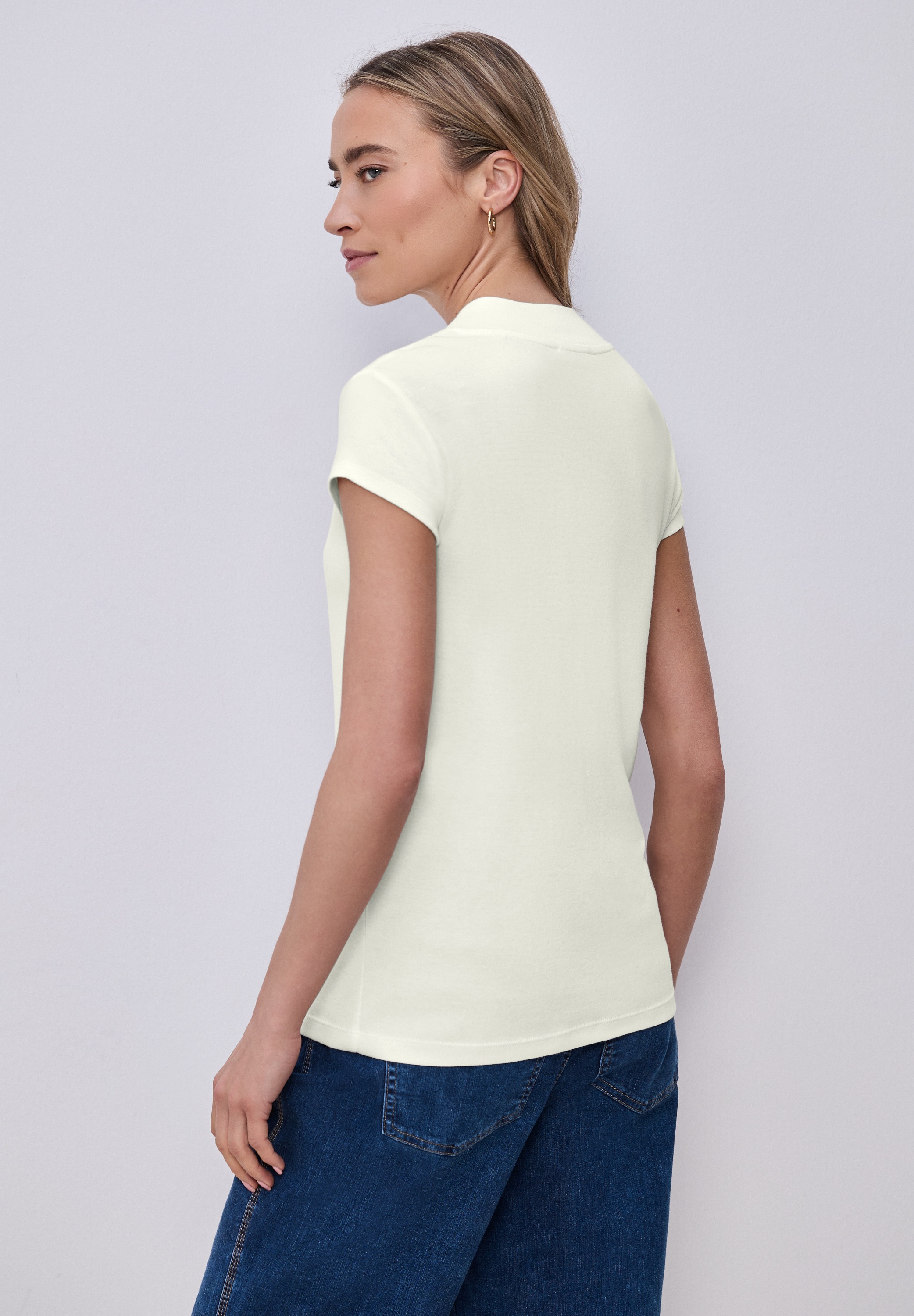 STREET ONE T-Shirt mit Turtleneck günstig online kaufen