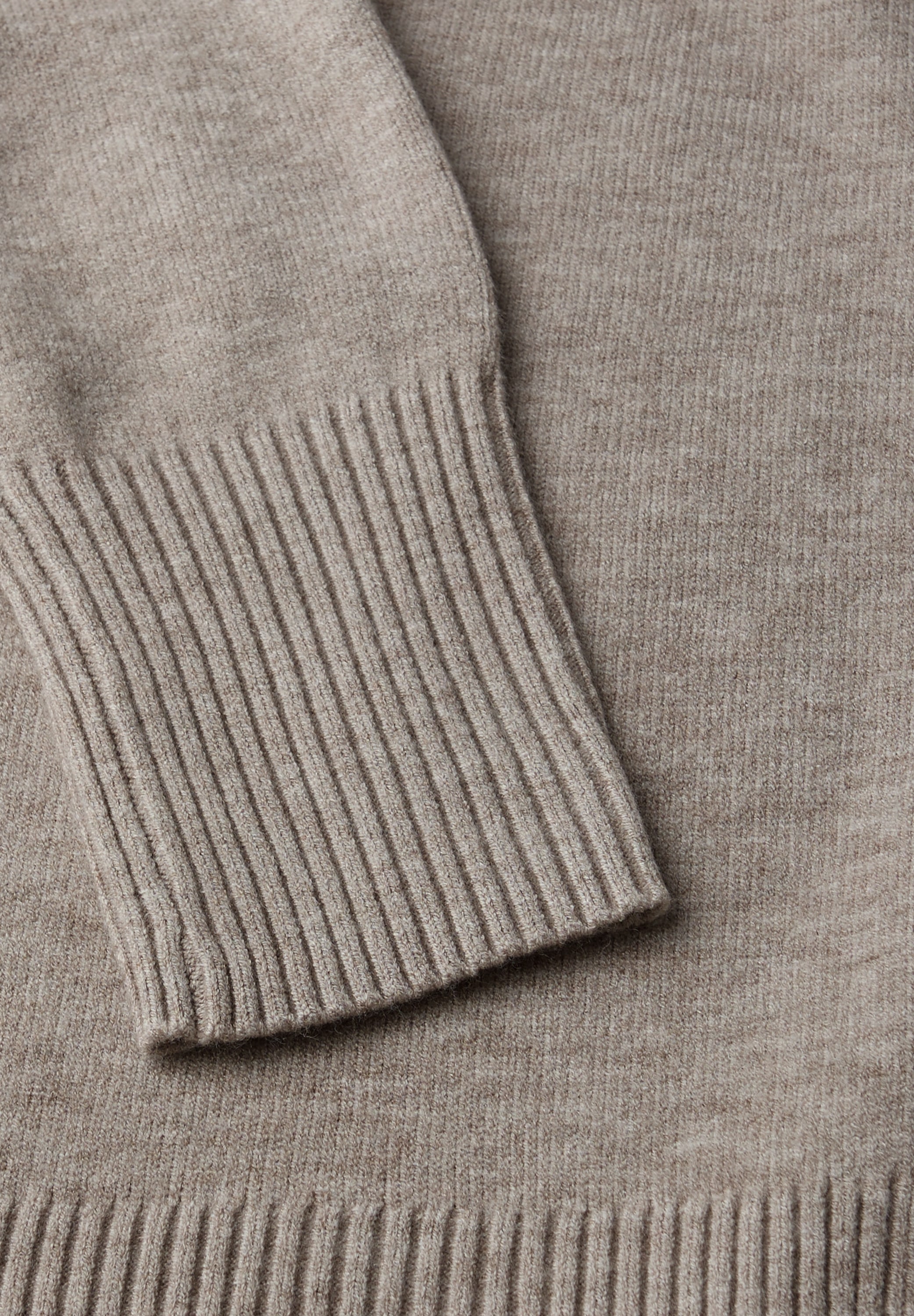 STREET ONE Strickjacke aus softem Materialmix