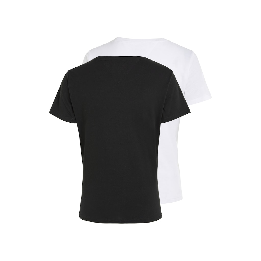 Tommy Jeans Rundhalsshirt »TJW 2PACK SOFT JERSEY TEE«, (2 tlg., 2er-Pack)