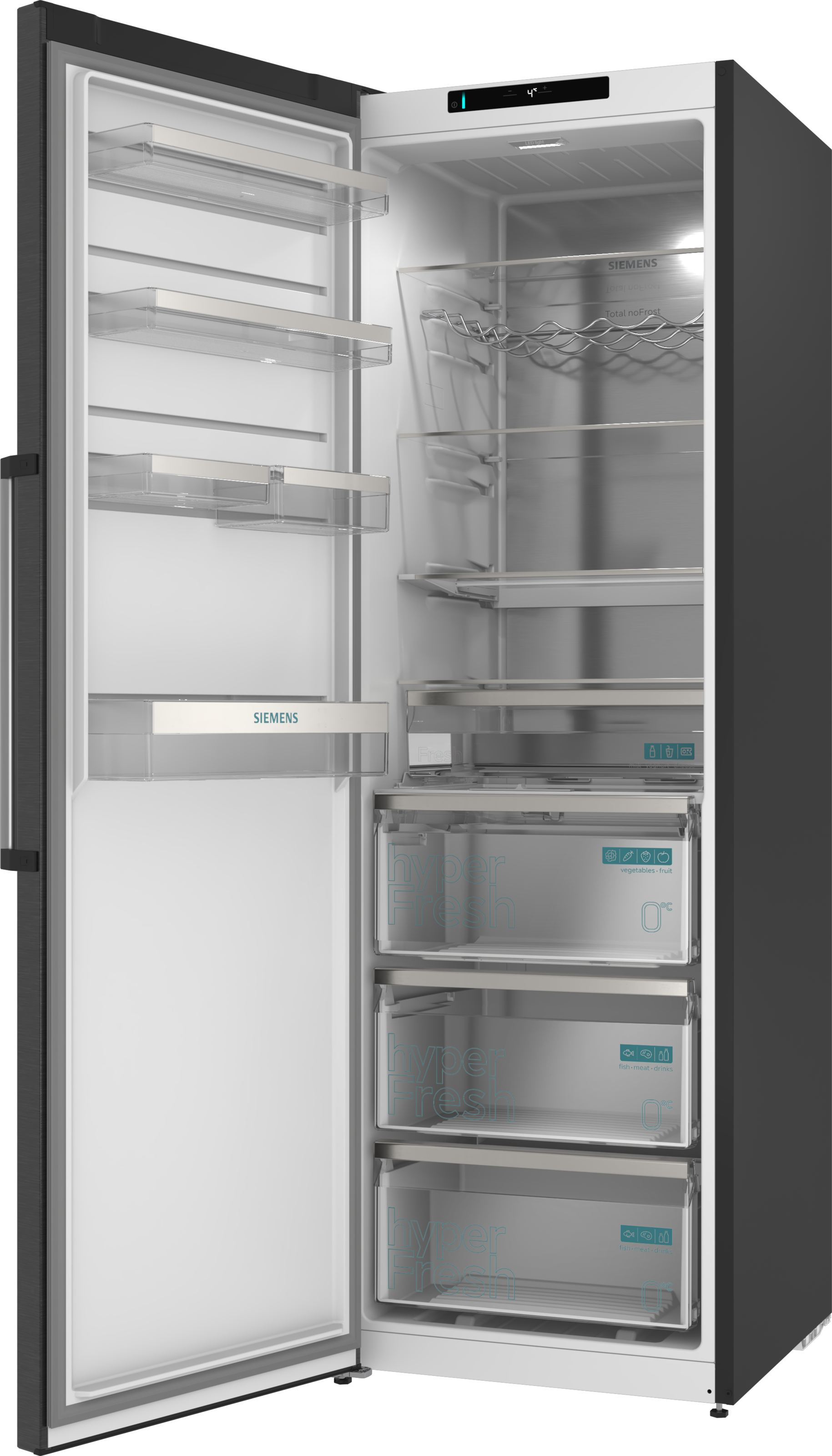 SIEMENS Kühlschrank iQ500 »KS36NAXCG« 186,2 cm hoch 59,5 cm breit
