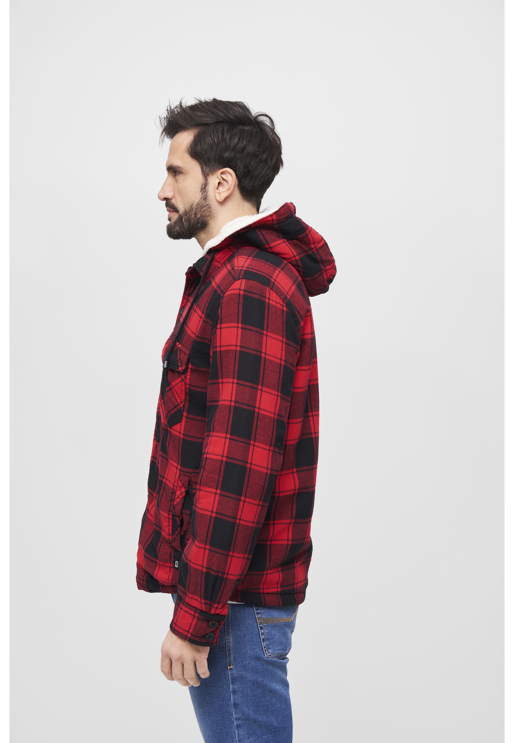 Brandit Anorak »Brandit Herren Lumberjacket Hooded« 1 Stk. tlg. mit Kapuze