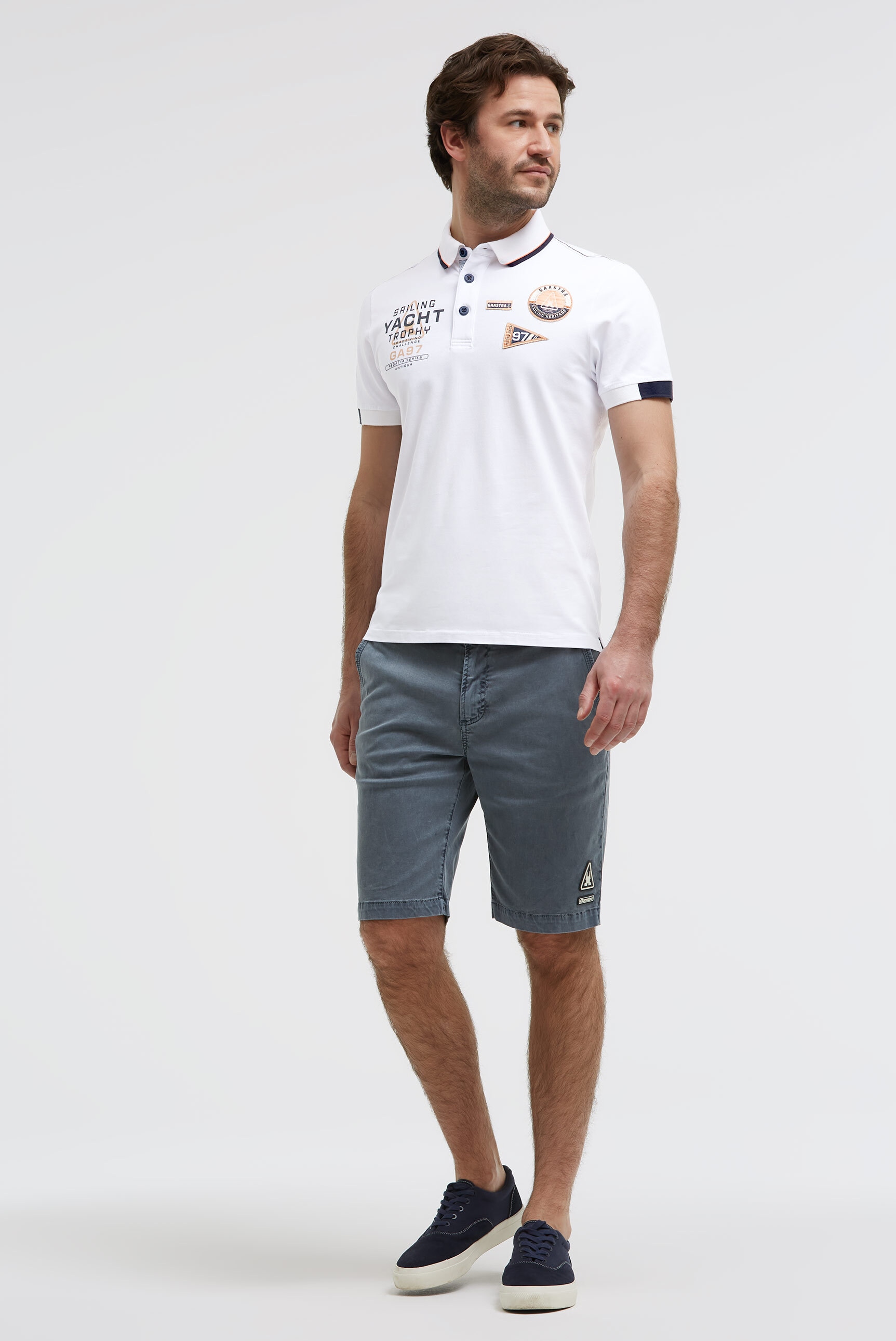 Gaastra Poloshirt mit Seitenschlitze