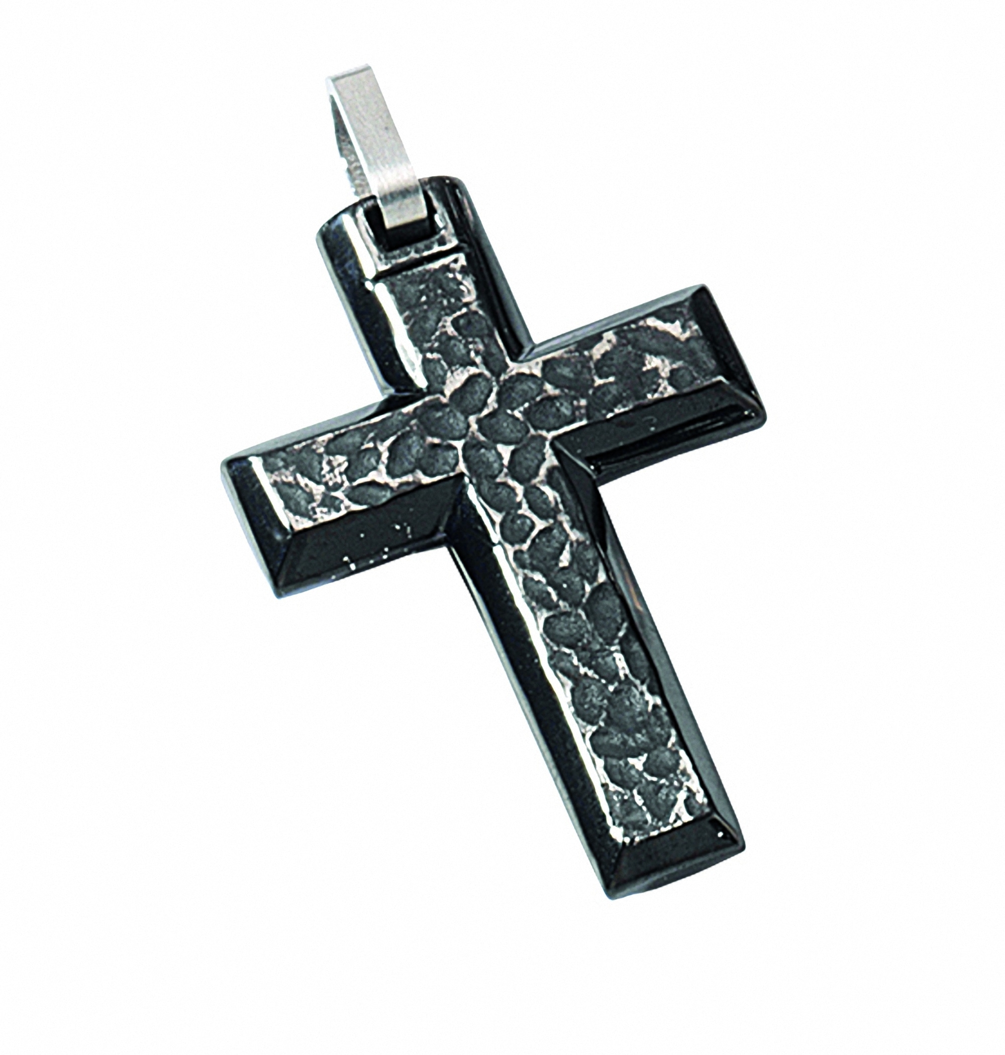 bestellen Kettenanhänger Kreuz | BAUR »Edelstahl Adelia´s Anhänger«, Edelstahlschmuck für Herren