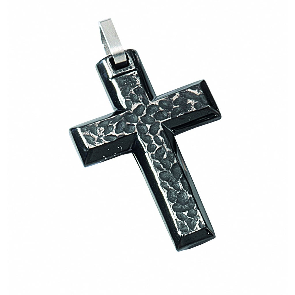 Adelia´s Kettenanhänger »Edelstahl Kreuz Anhänger« Schmuckset Set mit Halskette