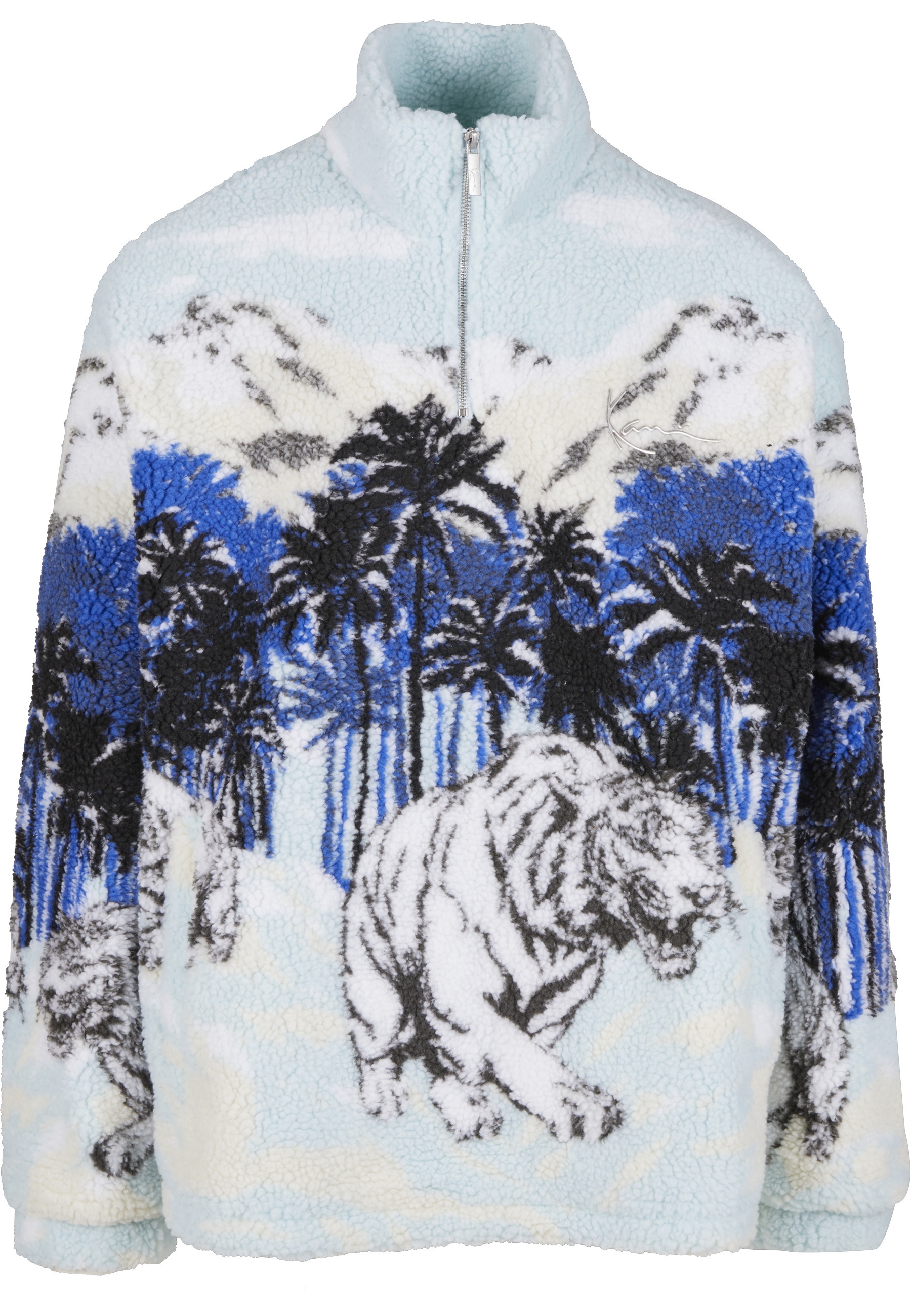 Karl Kani Sweater "Karl Kani KK Metal Signature Ice Tiger Teddy Troyer", 1 günstig online kaufen