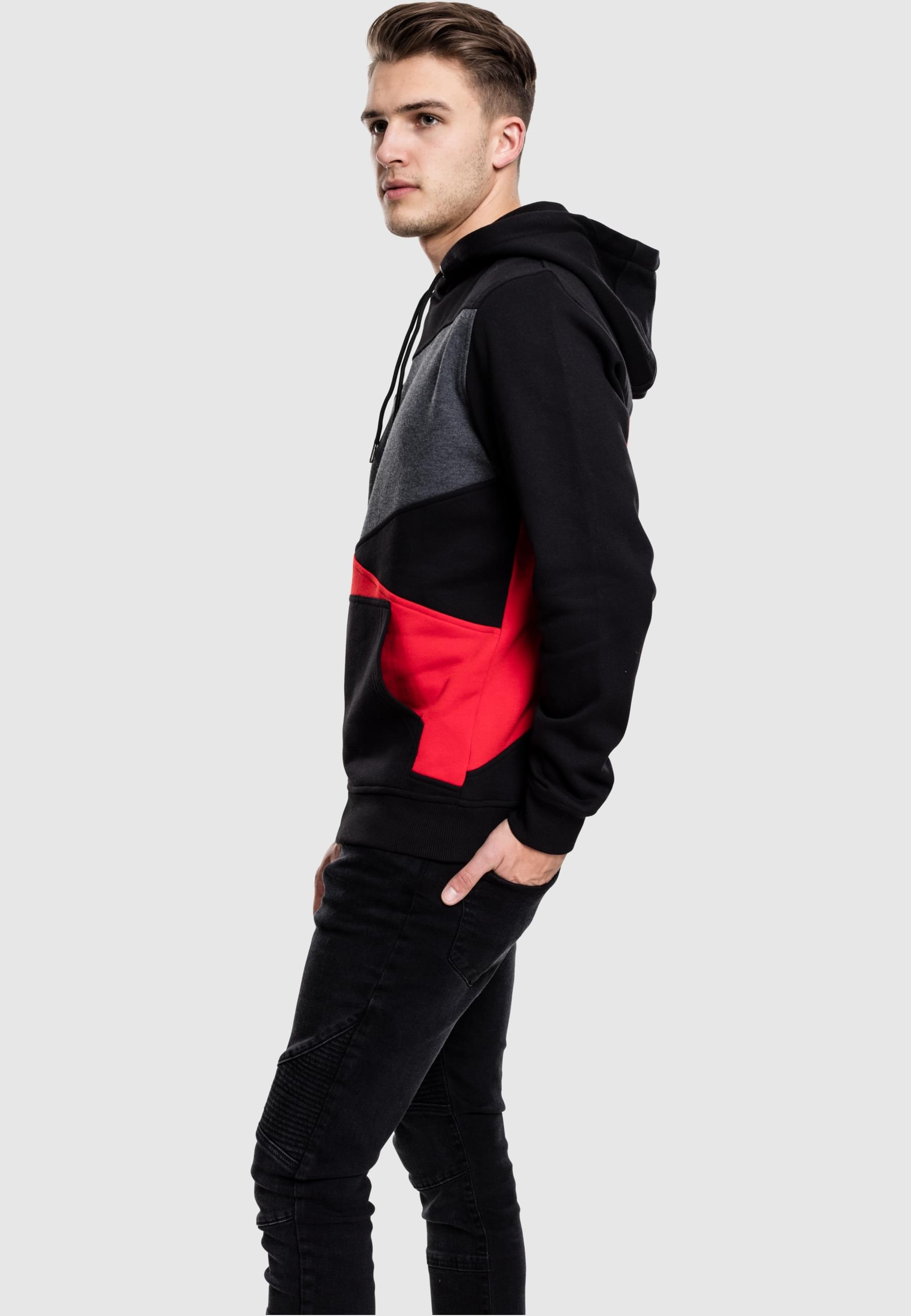 URBAN CLASSICS Sweatshirt »Urban Classics Herren Zig Zag Hoody«, (1 tlg.)