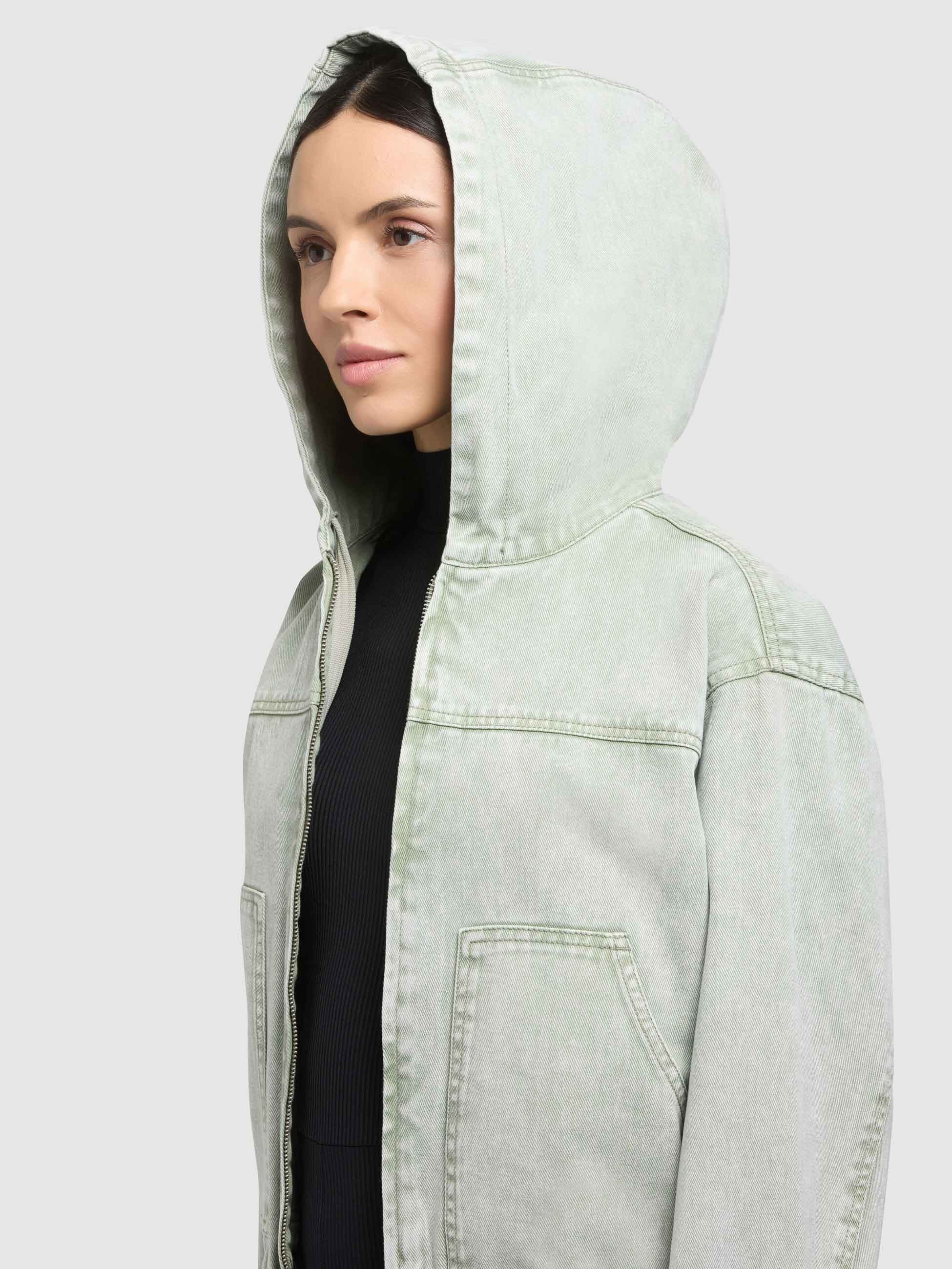 khujo Jeansjacke »GRETEL« mit Kapuze