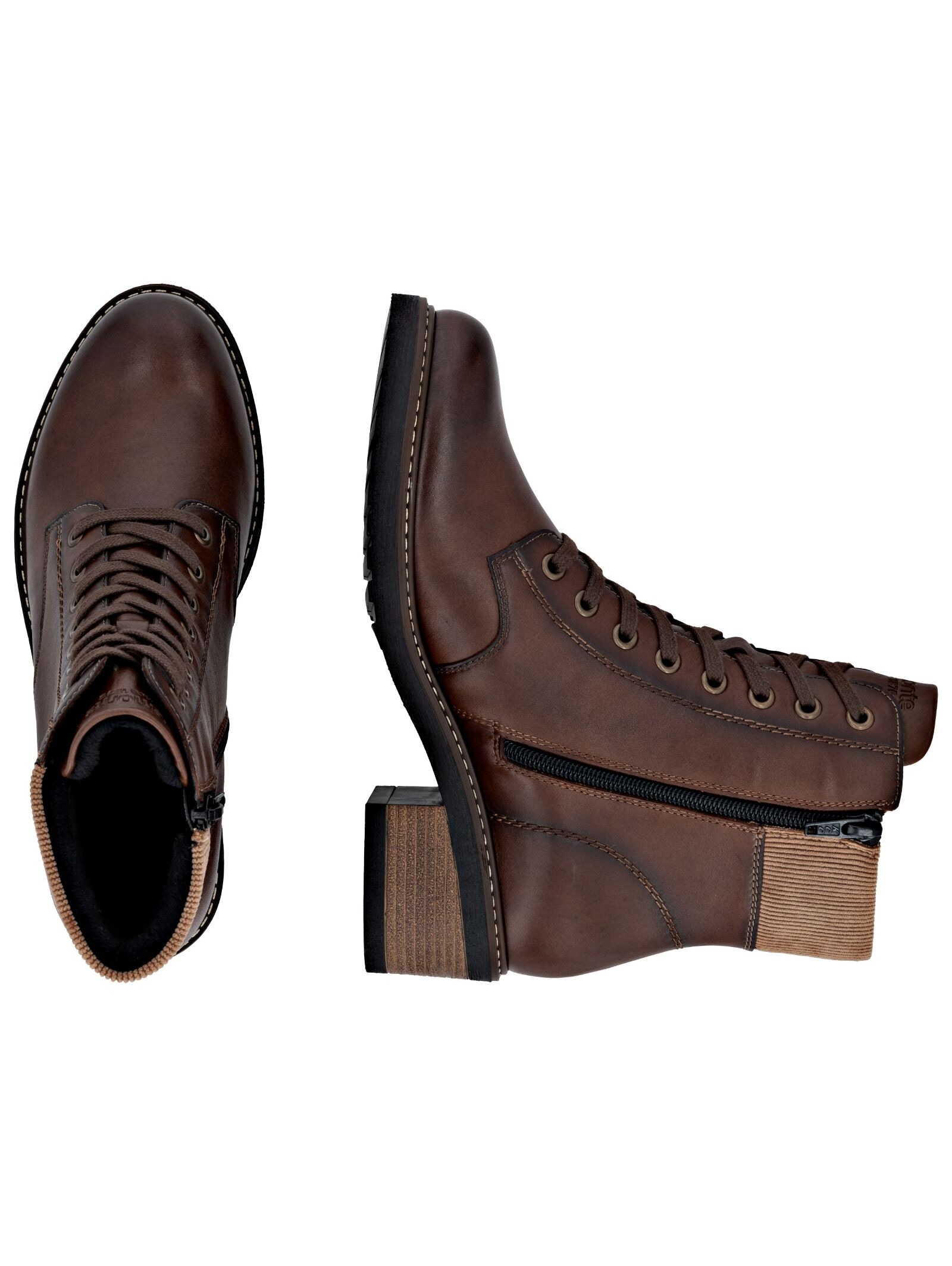 Remonte Schnürstiefelette »Remonte Stiefelette Leder/Synthetik«