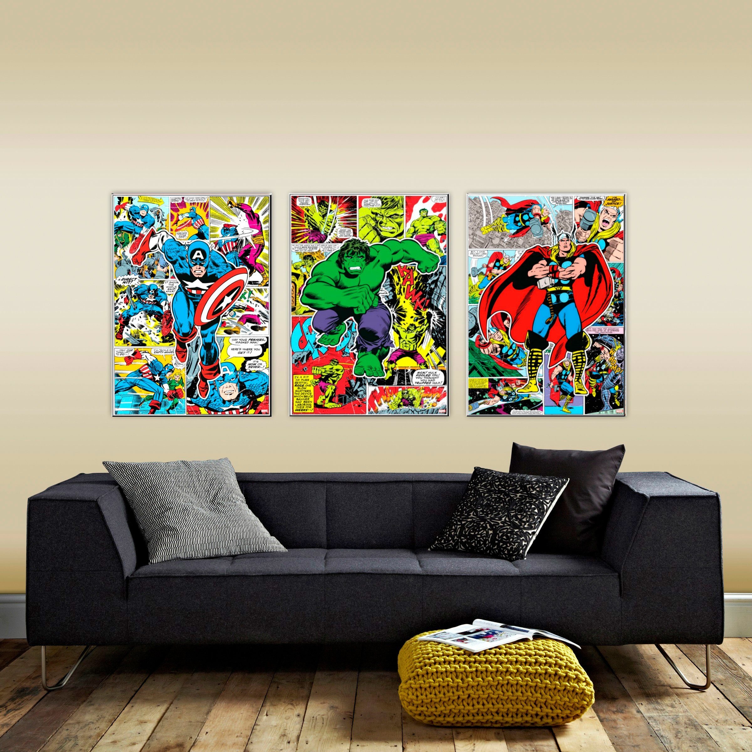 Art for the home Leinwandbild »CAPTAIN AMERICA«, Fantasy