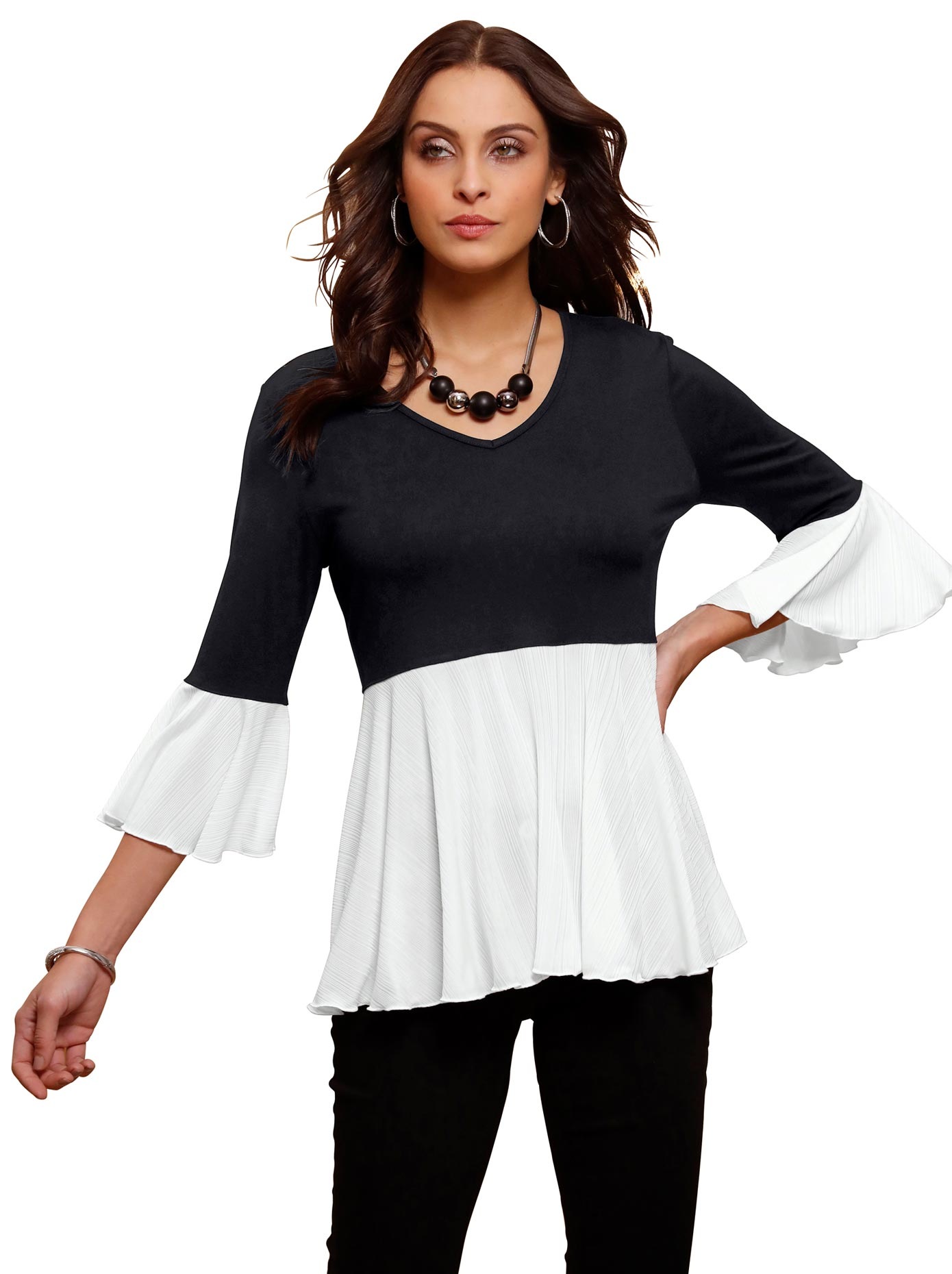 Lady 3/4-Arm-Shirt »Shirt« (1 tlg.)