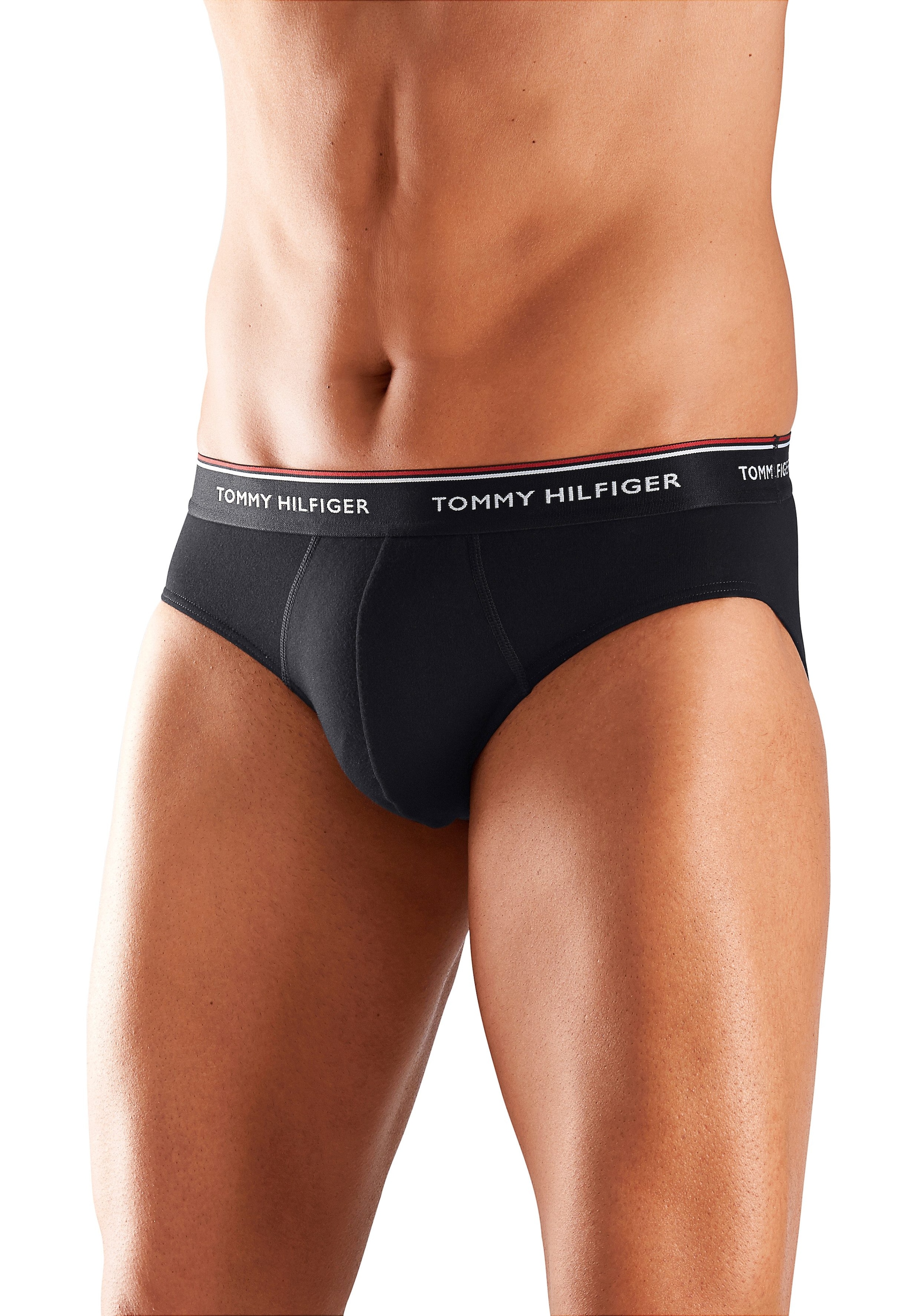 Tommy Hilfiger Underwear Slip »3P BRIEF«, (Packung, 3 St., 3er-Pack), mit Logo-Elastikbund