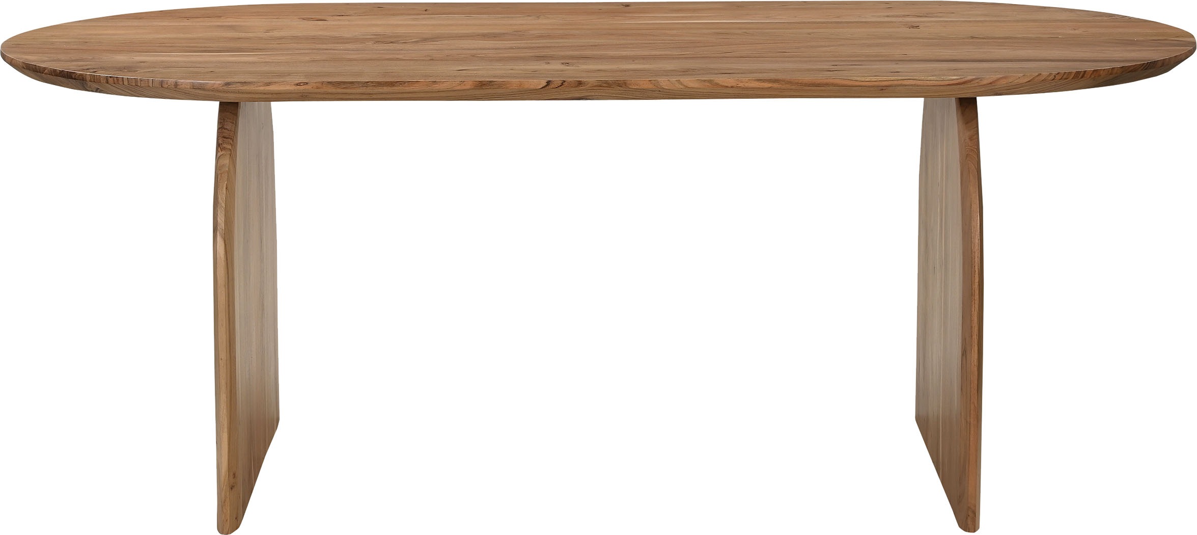 SIT Esstisch "Malmö aus Akazie 200x100 cm mit markantem Holzgestell" 1 Stk. tlg. 5 cm starke Akazienplatte mit natürlicher Maserung als Unikat