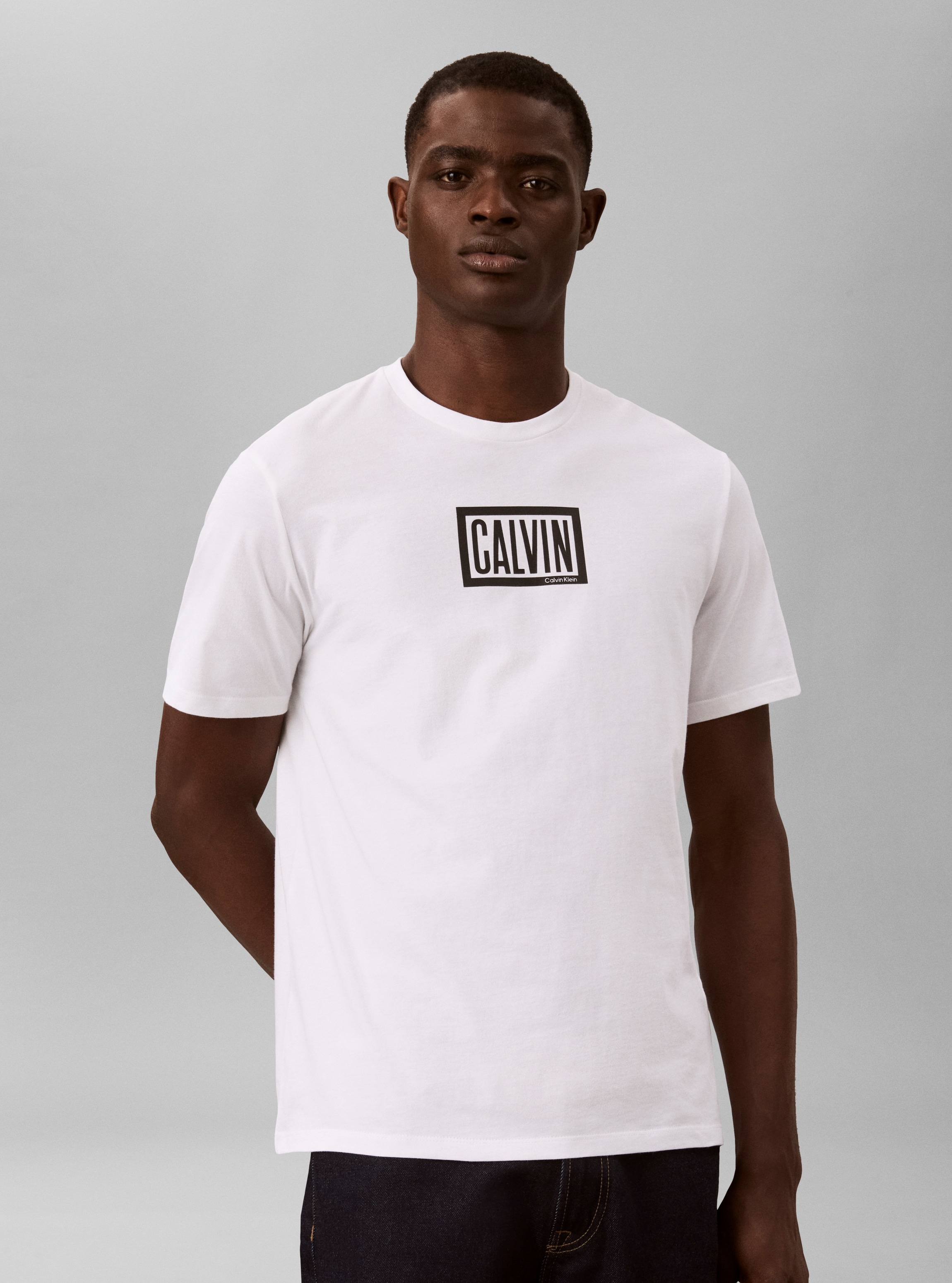 Calvin Klein Jeans 1100000002199 "BOXED CALVIN GRAPHIC TEE" Regular fit, Druck