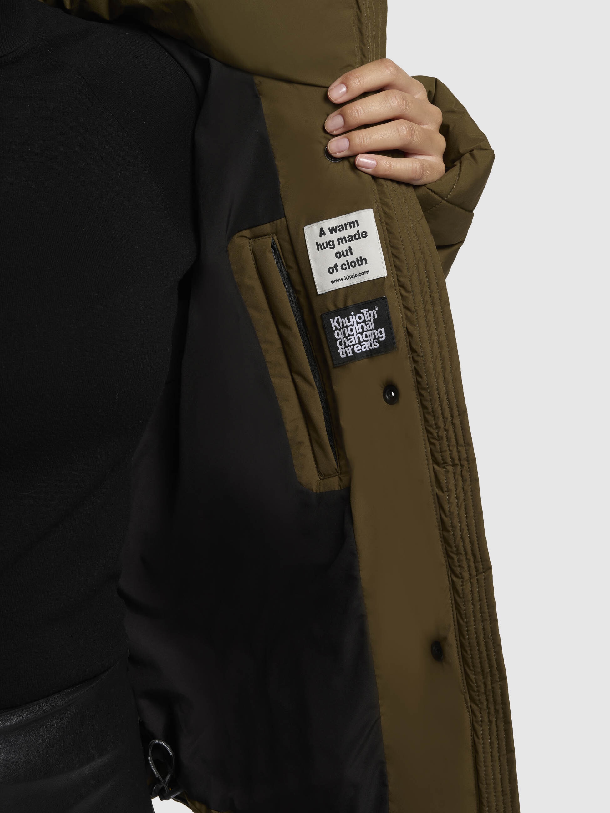 khujo Steppjacke »KIMBA«, mit Kapuze