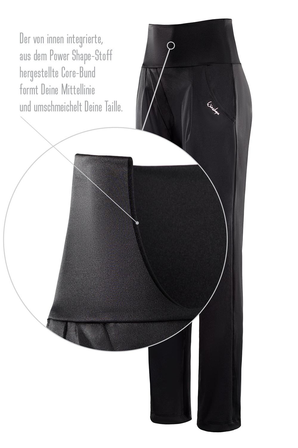 Winshape Sporthose »Functional Light HP103«, High Waist Baggy Pants mit Core -Bund für bestellen | BAUR