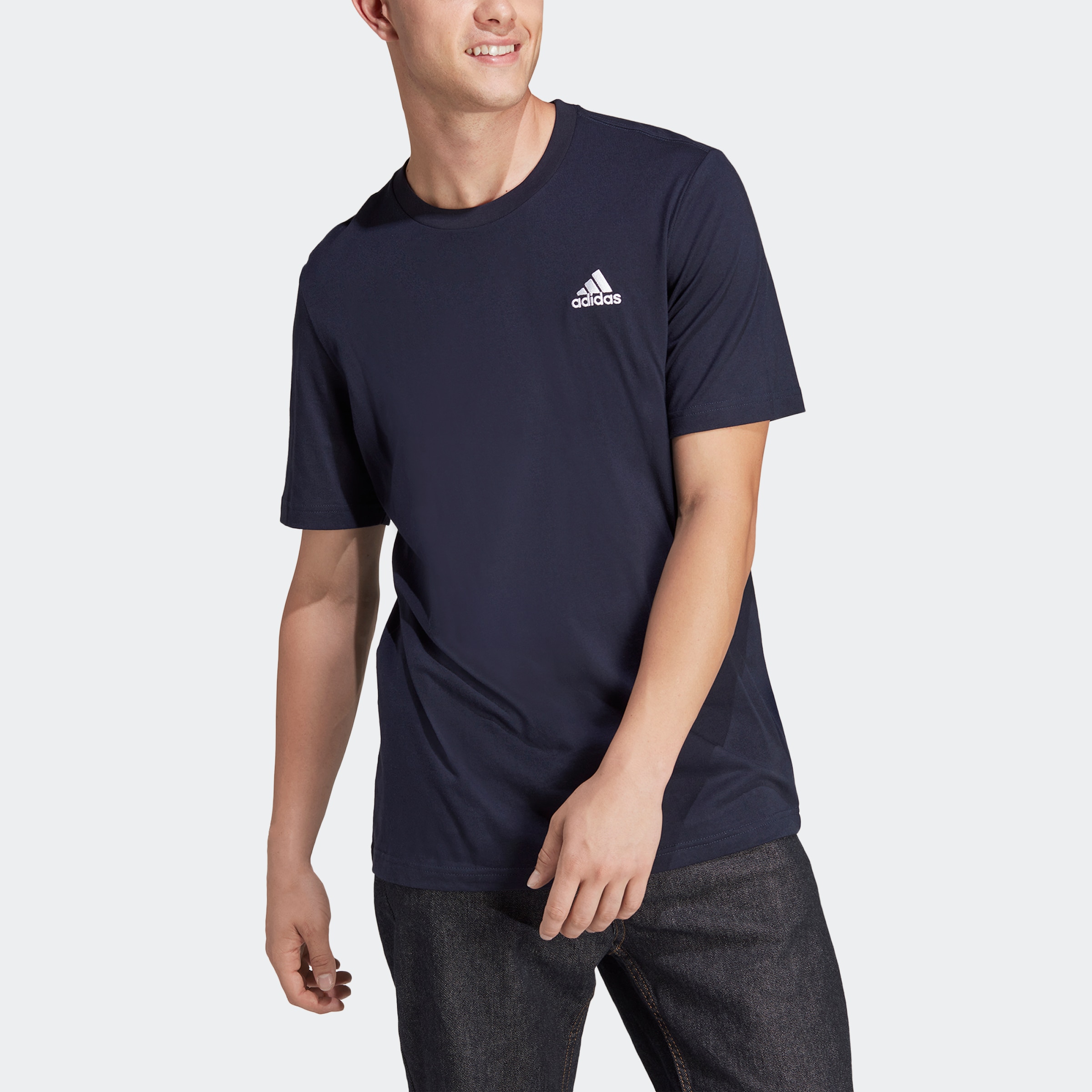 adidas Sportswear T-Shirt »ESSENTIALS SINGLE JERSEY EMBROIDERED SMALL LOGO«