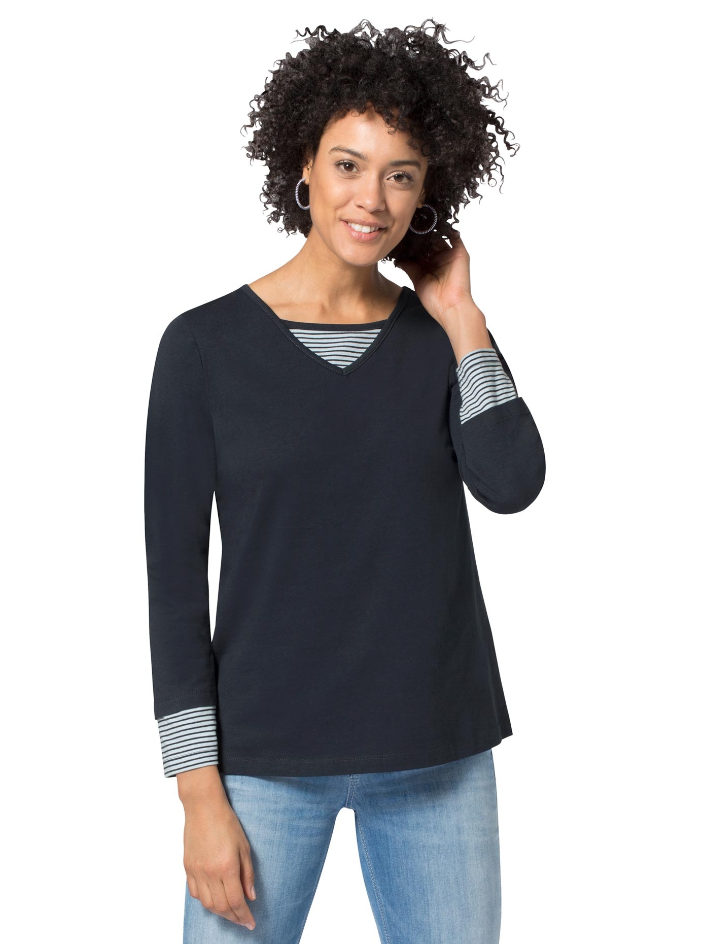 tlg.) kaufen Classic (1 BAUR Langarmshirt | Basics »Shirt«, für