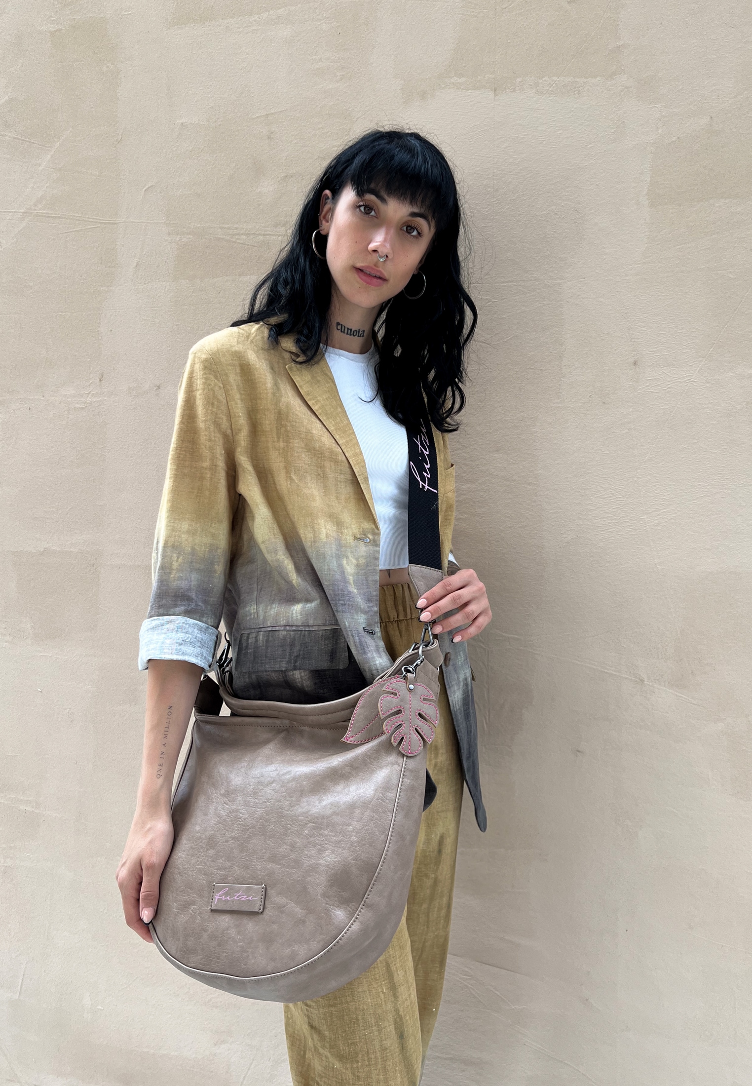 Fritzi aus Preußen Schultertasche »Eco Hobo«, aus veganen und recycelten Materialien