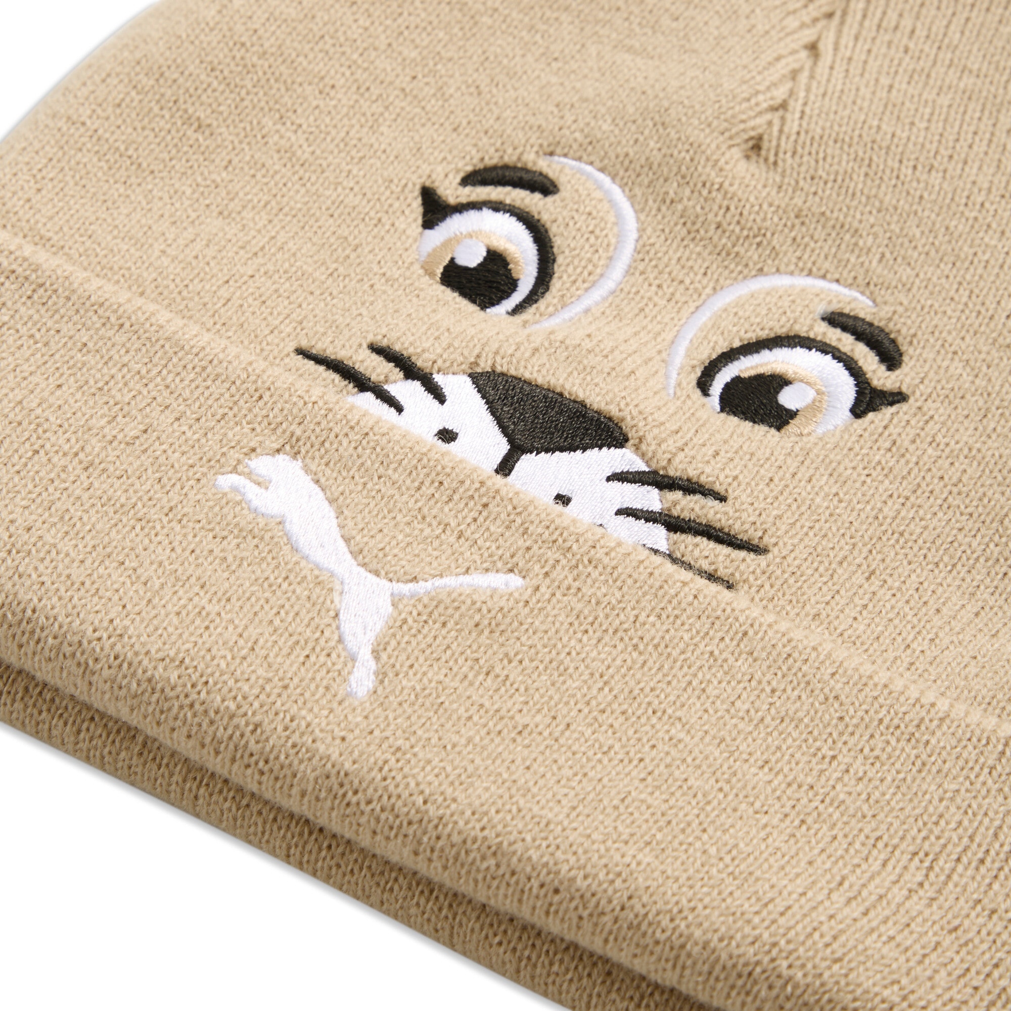 PUMA Fleecemütze »ANIMAL MID CROWN BEANIE JR« für Kinder, für angenehme Wärme