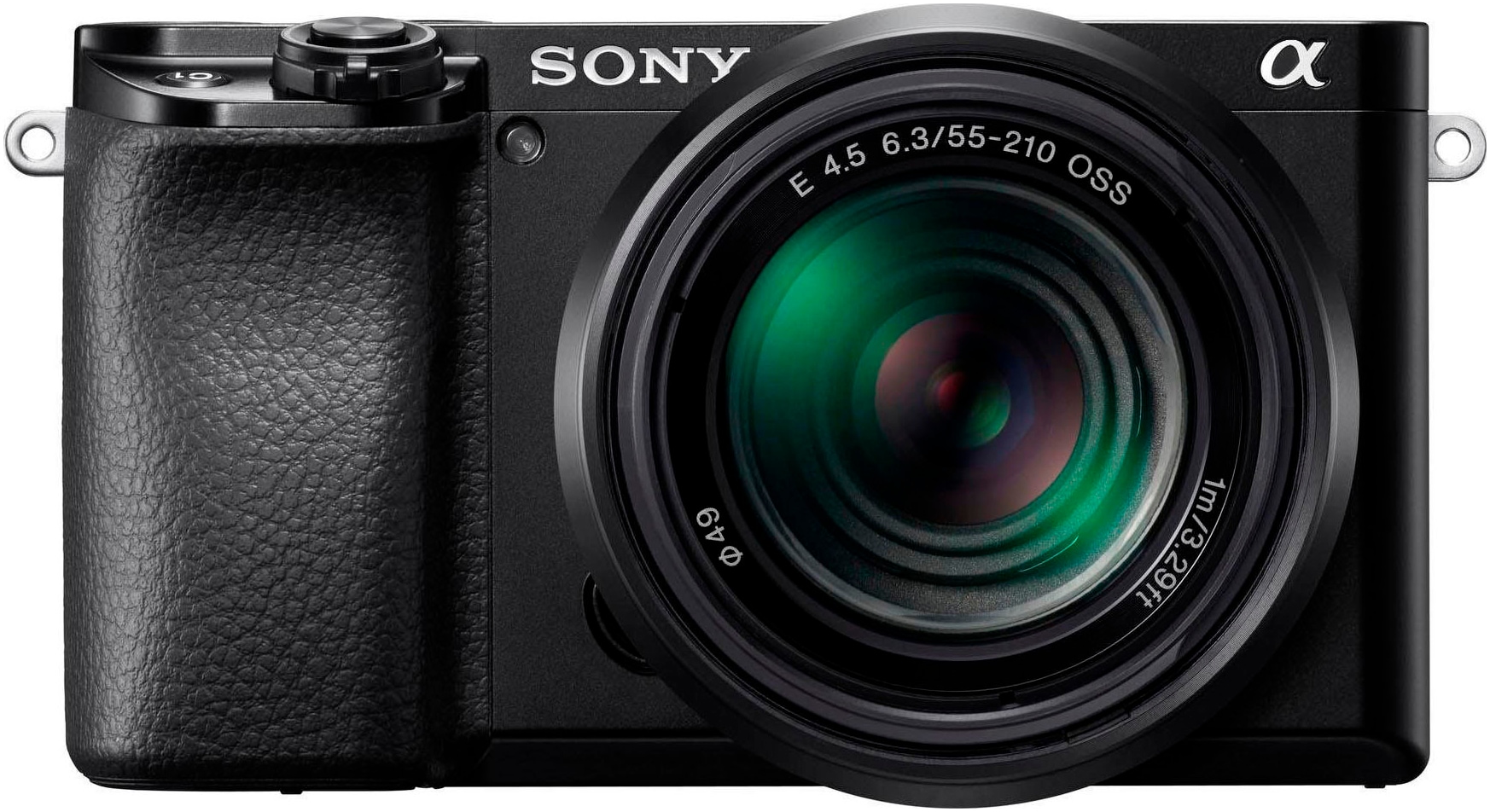 SONY Kompaktkamera "Alpha 6100 + 16-50mm Objektiv", B:12cm H:6,69cm T:5,94cm, schwarz, Fotokameras