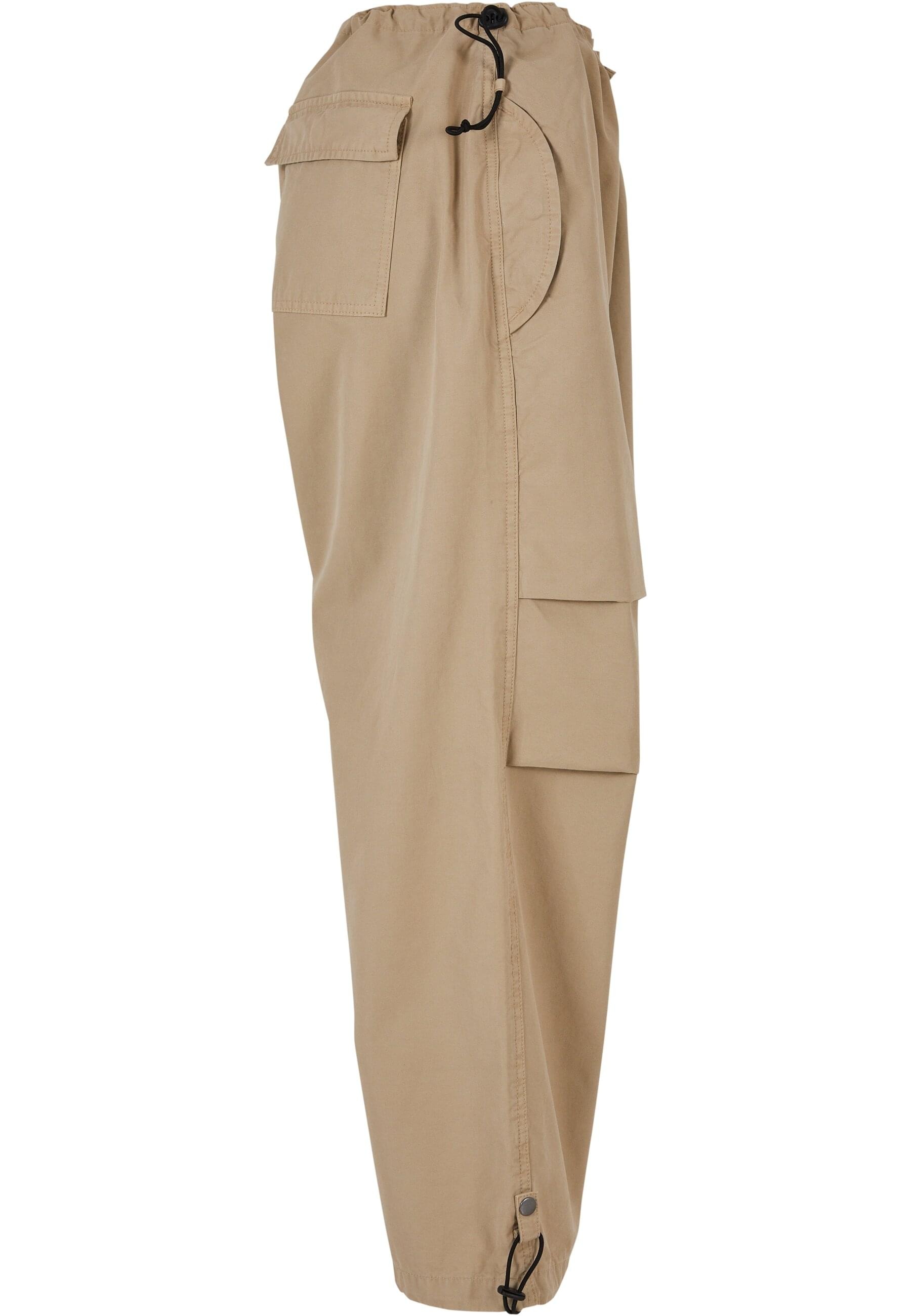 URBAN CLASSICS Stoffhose »Urban Classics Damen Ladies Cotton Parachute Pants«, (1 tlg.)