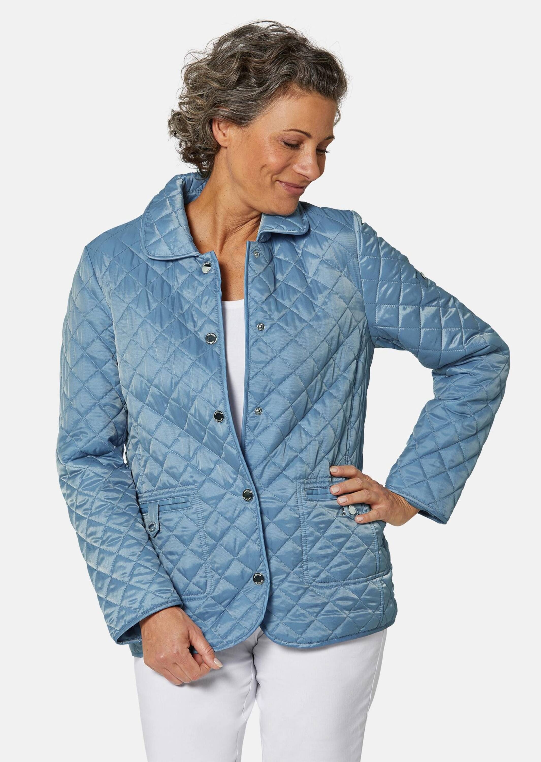 GOLDNER Steppjacke »Kurzgröße Leichte Jacke mit regelmäßigem Stepp«