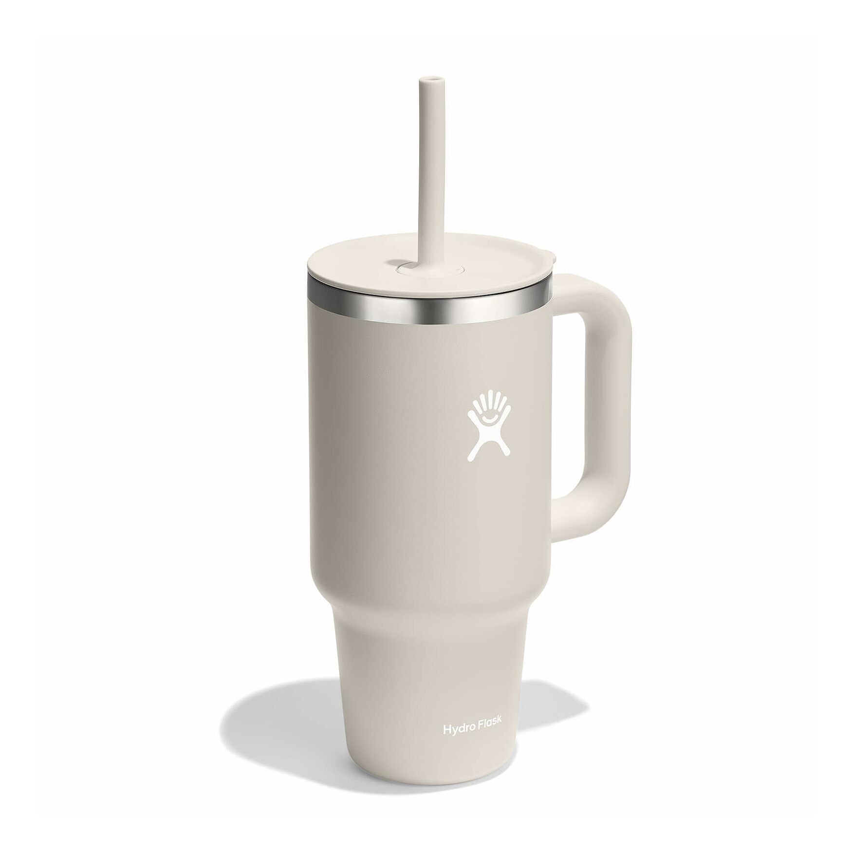 Hydro Flask "All Around Travel Tumbler in den Größen 24 oz/ 32 oz / 40 oz" Thermo Cup mit Strohhalm, 709 ml/ 946 ml/ 1182 ml