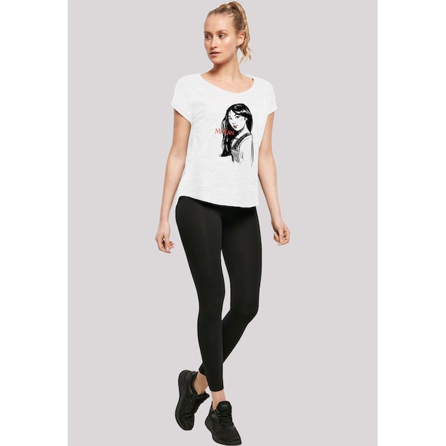 Merch,Lang,Longshirt, F4NT4STIC Bedruckt »Mulan T-Shirt | Sketch«, kaufen für Damen,Premium BAUR